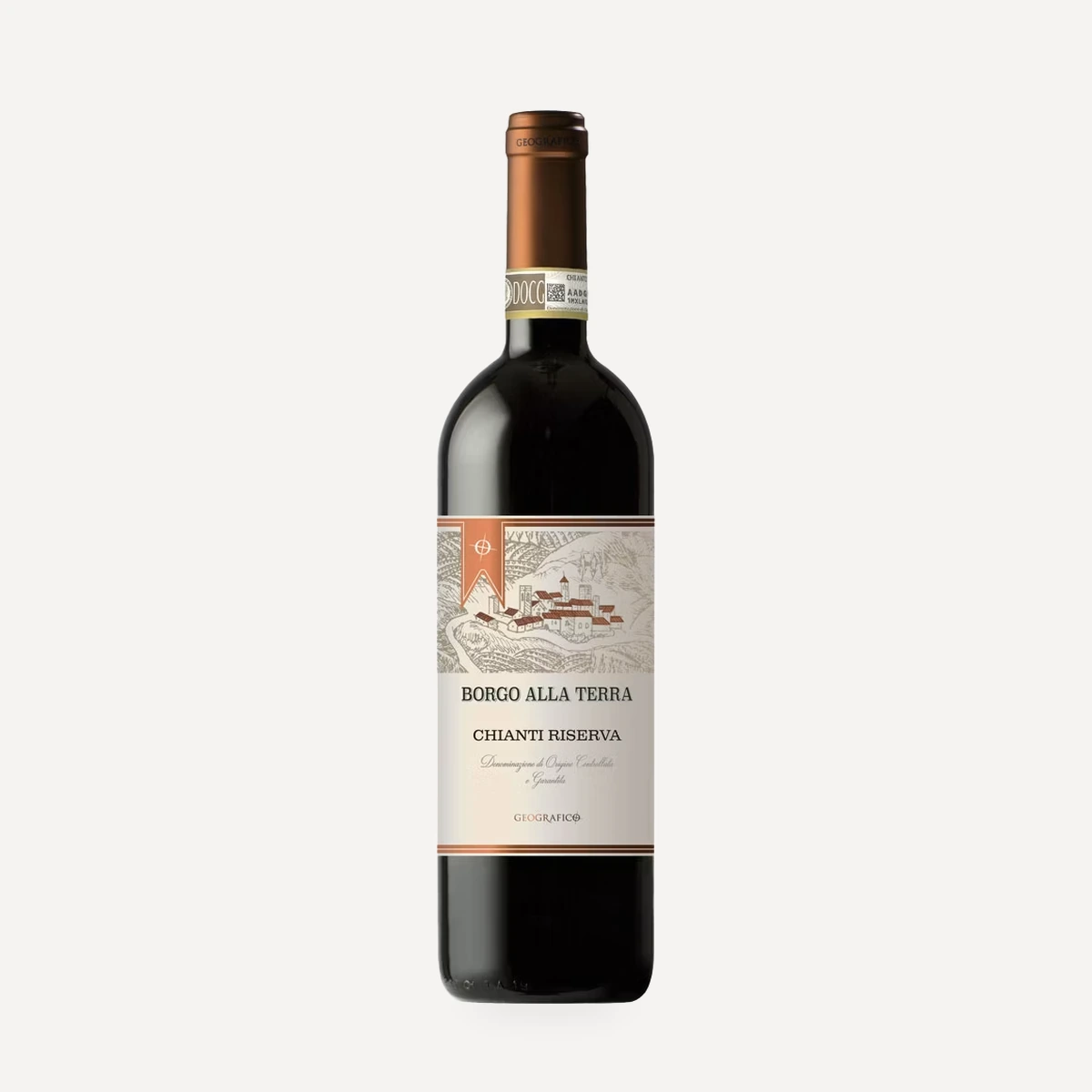 Borgo alla Terra Chianti Riserva DOCG wine — Geografico winery — Dionysus