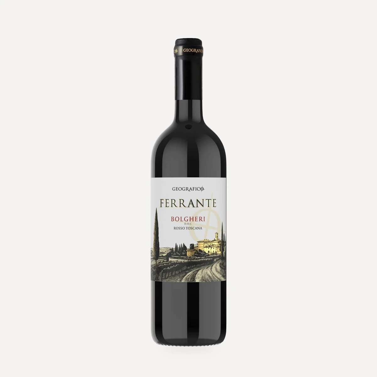 Corte dei Pazzi Ferrante Bolgheri DOC wine — Geografico winery — Dionysus