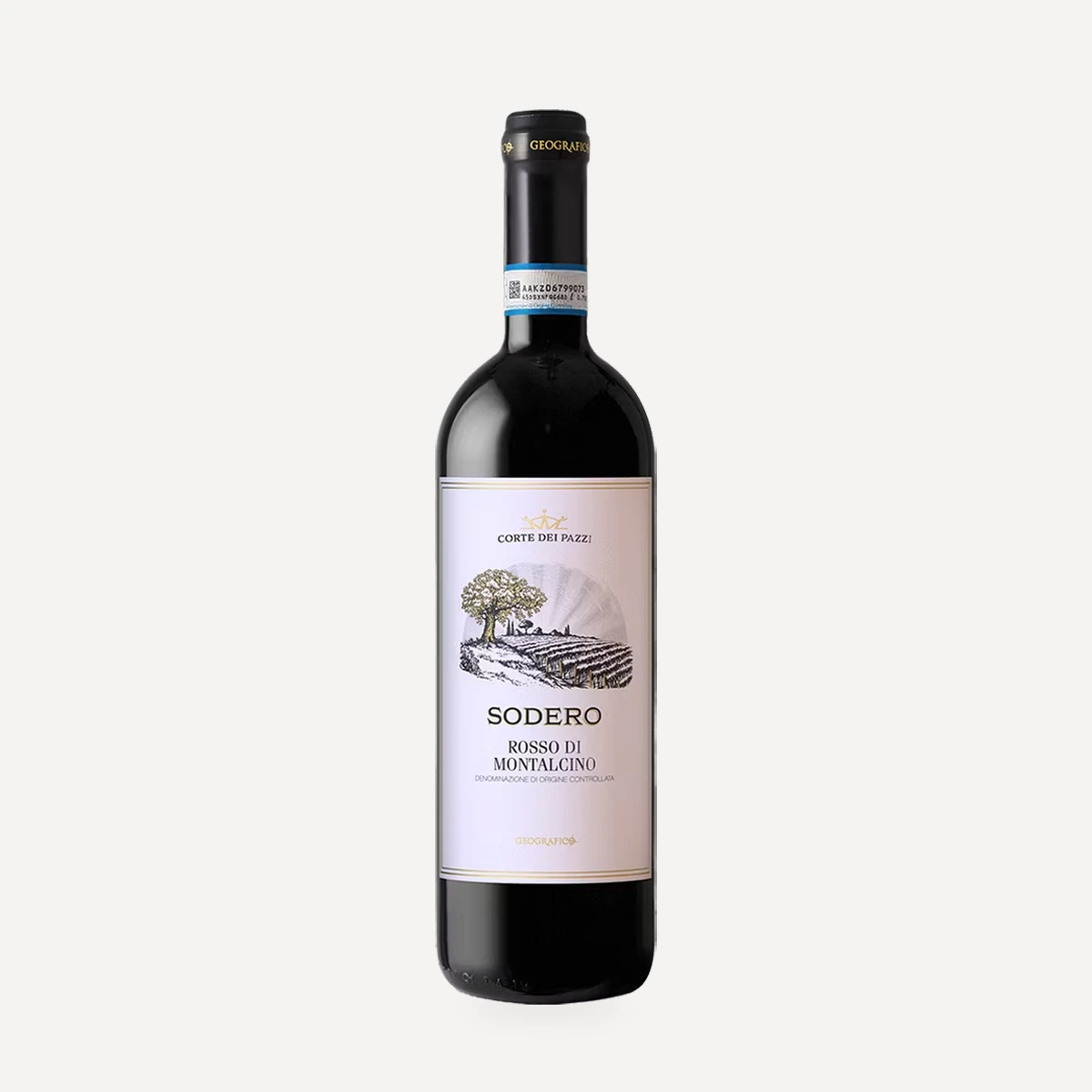 Corte dei Pazzi Rosso di Montalcino DOC wine — Geografico winery — Dionysus