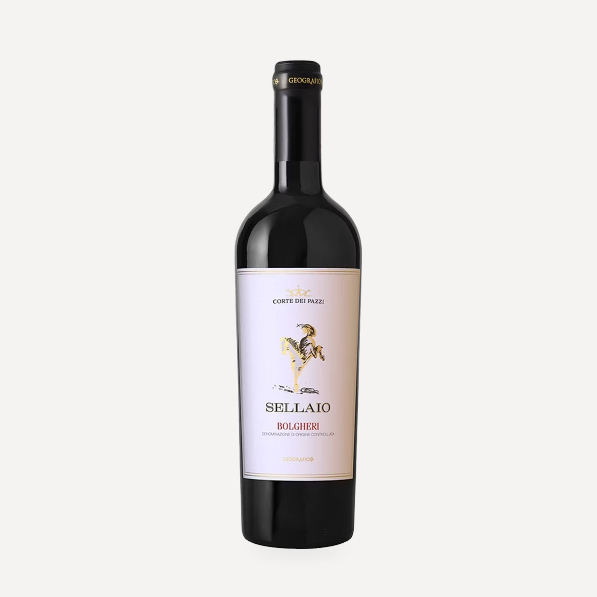 Corte dei Pazzi Sellaio Bolgheri DOC wine — Geografico winery — Dionysus
