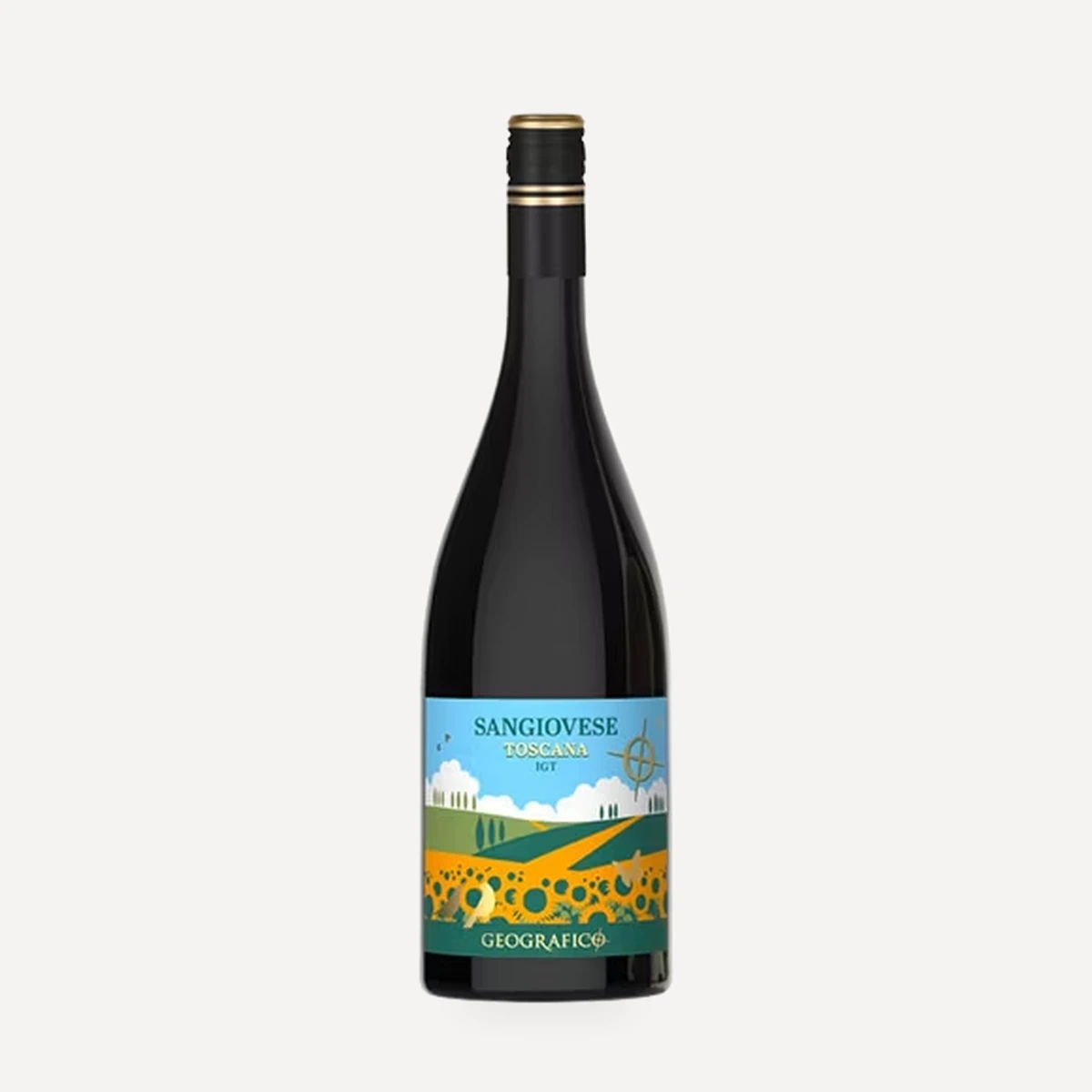 Tuscan Vibes Sangiovese Toscana IGT wine — Geografico winery — Dionysus
