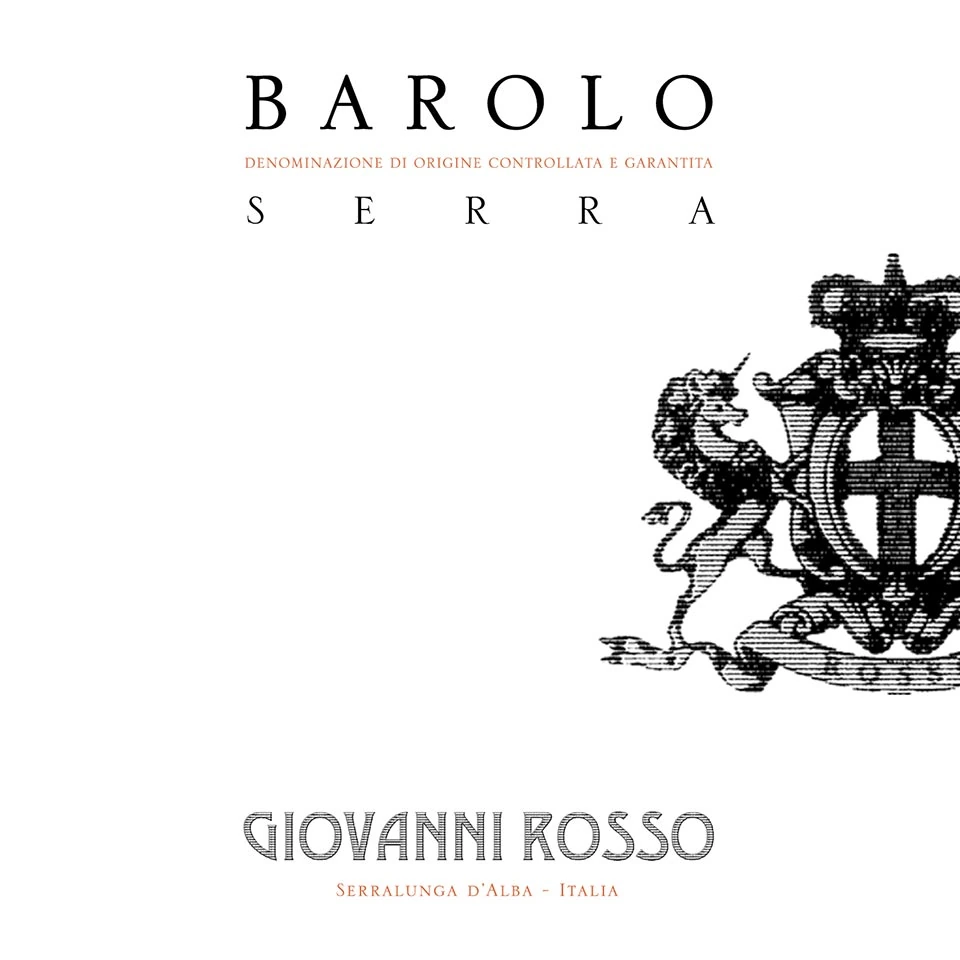 Barolo Serra DOCG wine — Giovanni Rosso winery — Dionysus