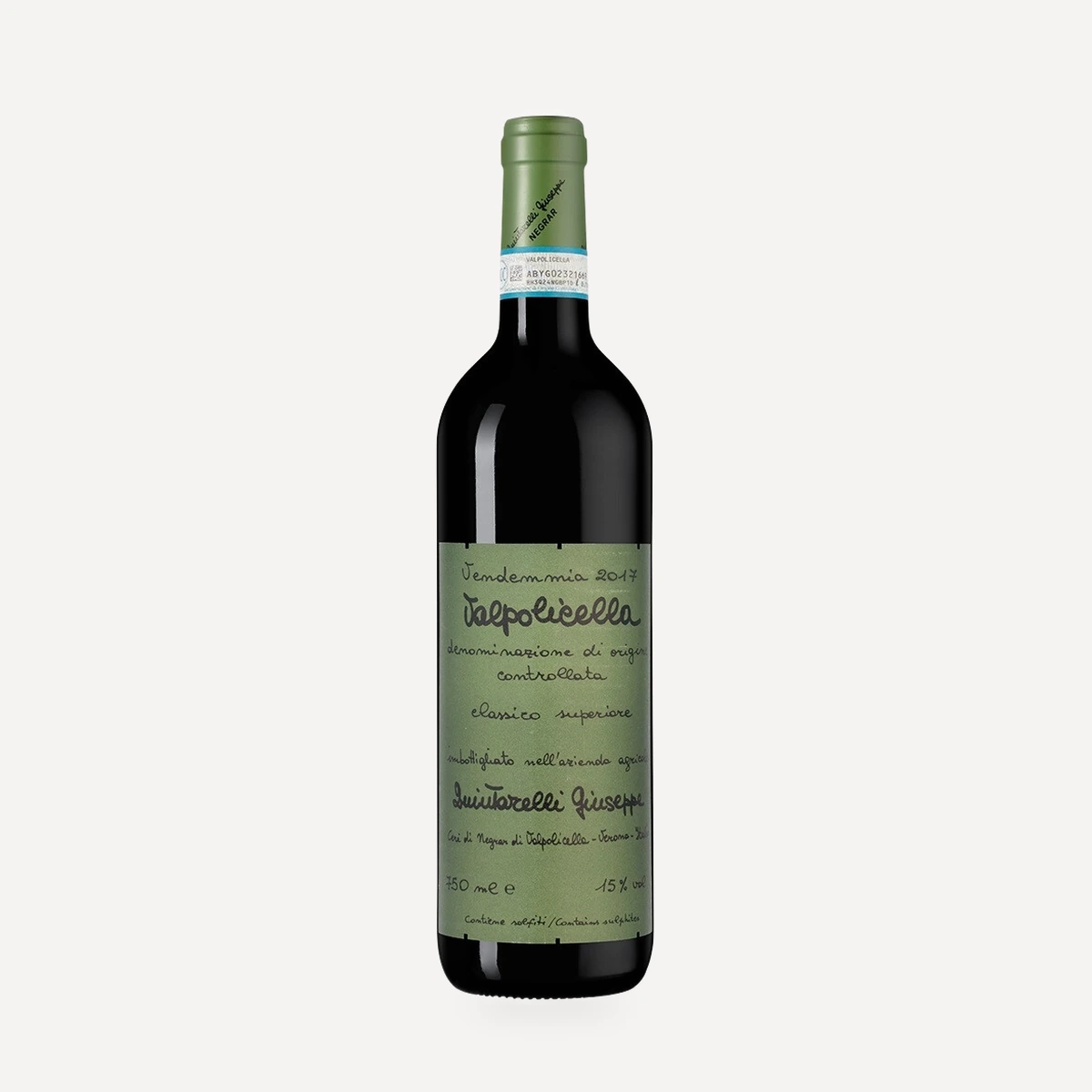 Valpolicella Classico Superiore wine — Giuseppe Quintarelli winery — Dionysus