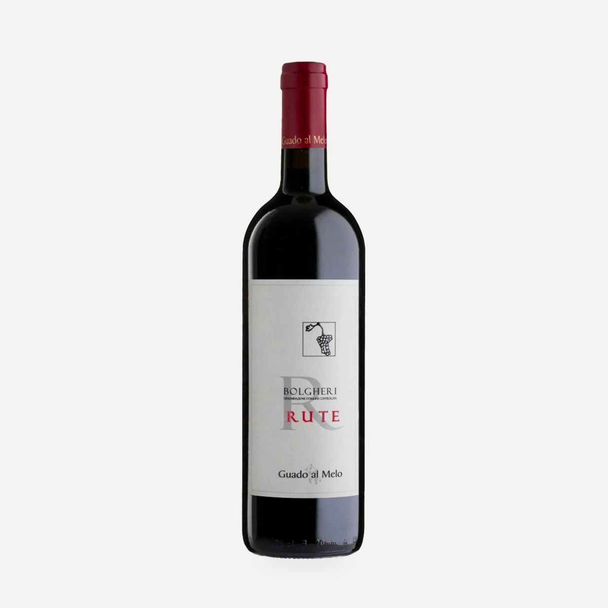 Rute Bolgheri DOC Rosso wine — Guado al Melo winery — Dionysus