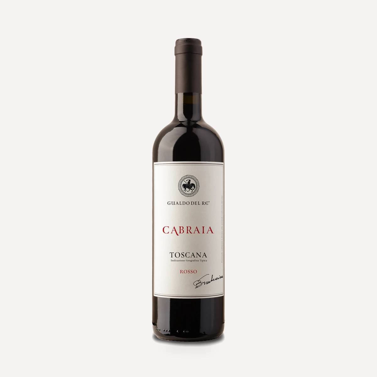 Cabraia — Toscana IGT Rosso wine — Gualdo del Re winery — Dionysus