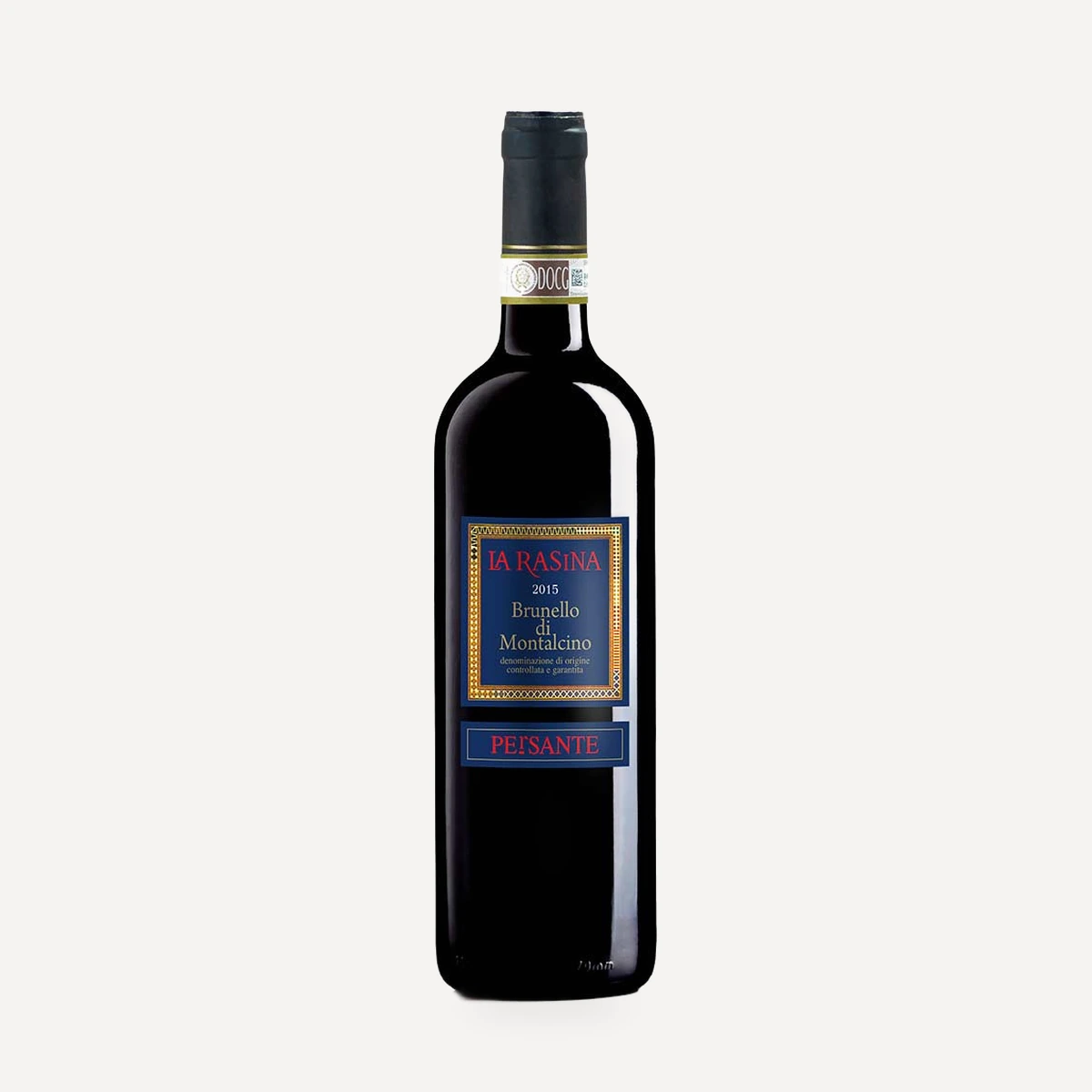 Brunello di Montalcino Persante wine — Rasina winery — Dionysus