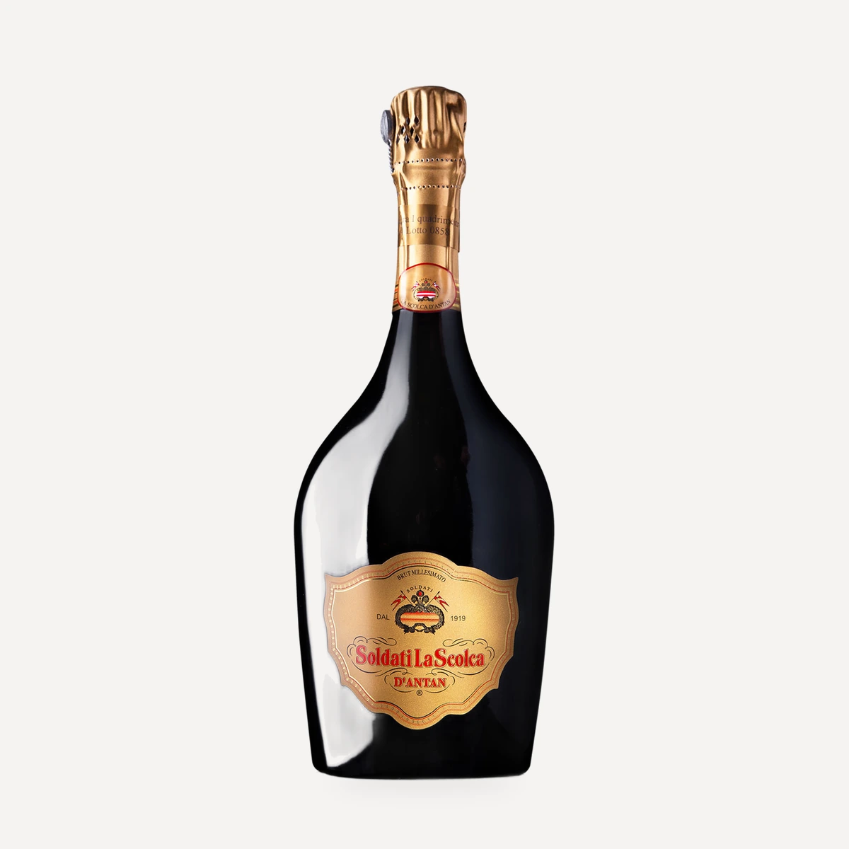 Brut Millesimato D’Antan® wine — La Scolca winery — Dionysus