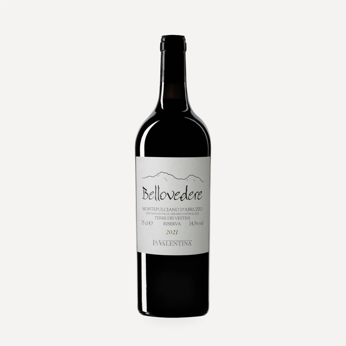 BELLOVEDERE Montepulciano d’Abruzzo DOC wine — La Valentina winery — Dionysus