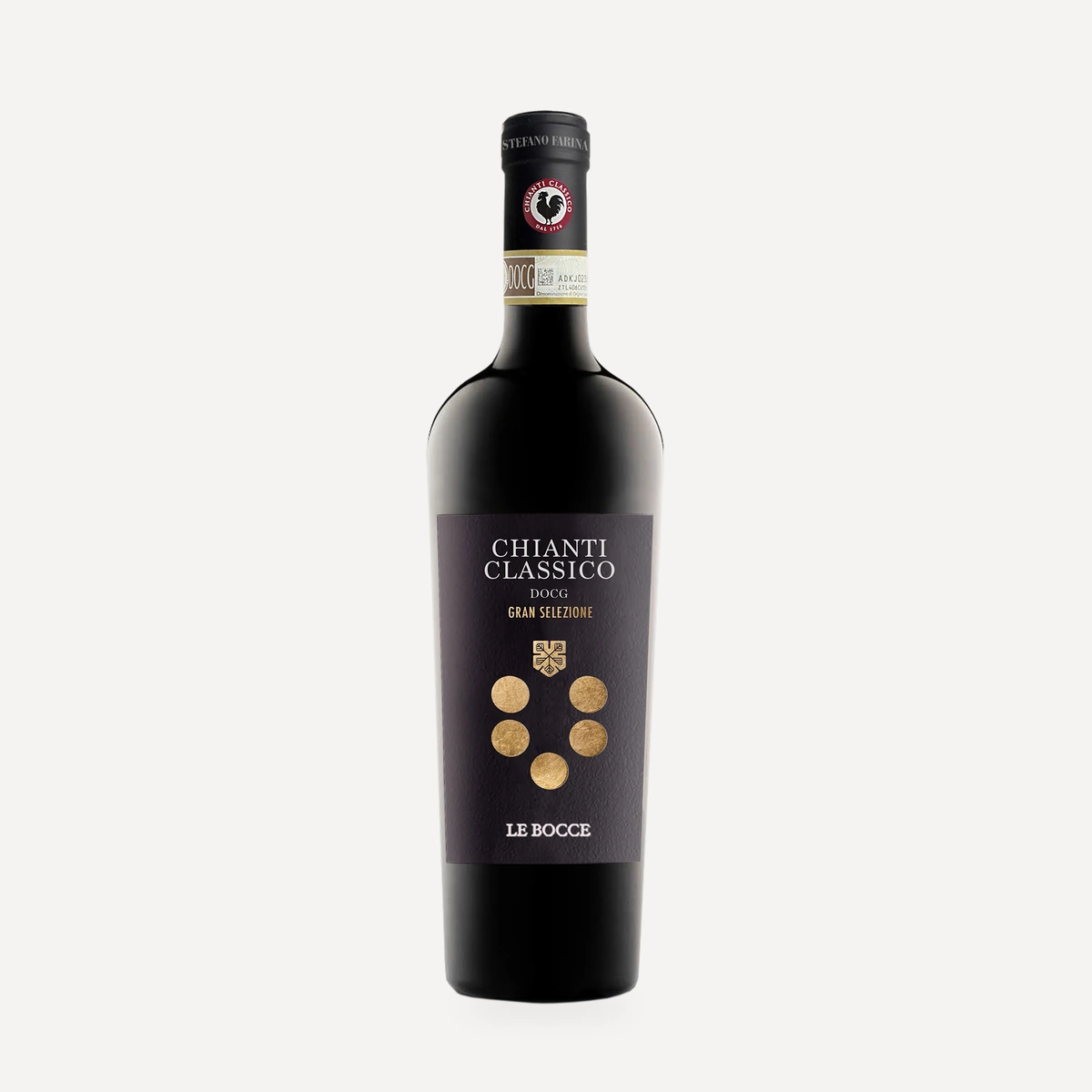 Chianti Classico Gran Selezione wine — Le Bocce winery — Dionysus