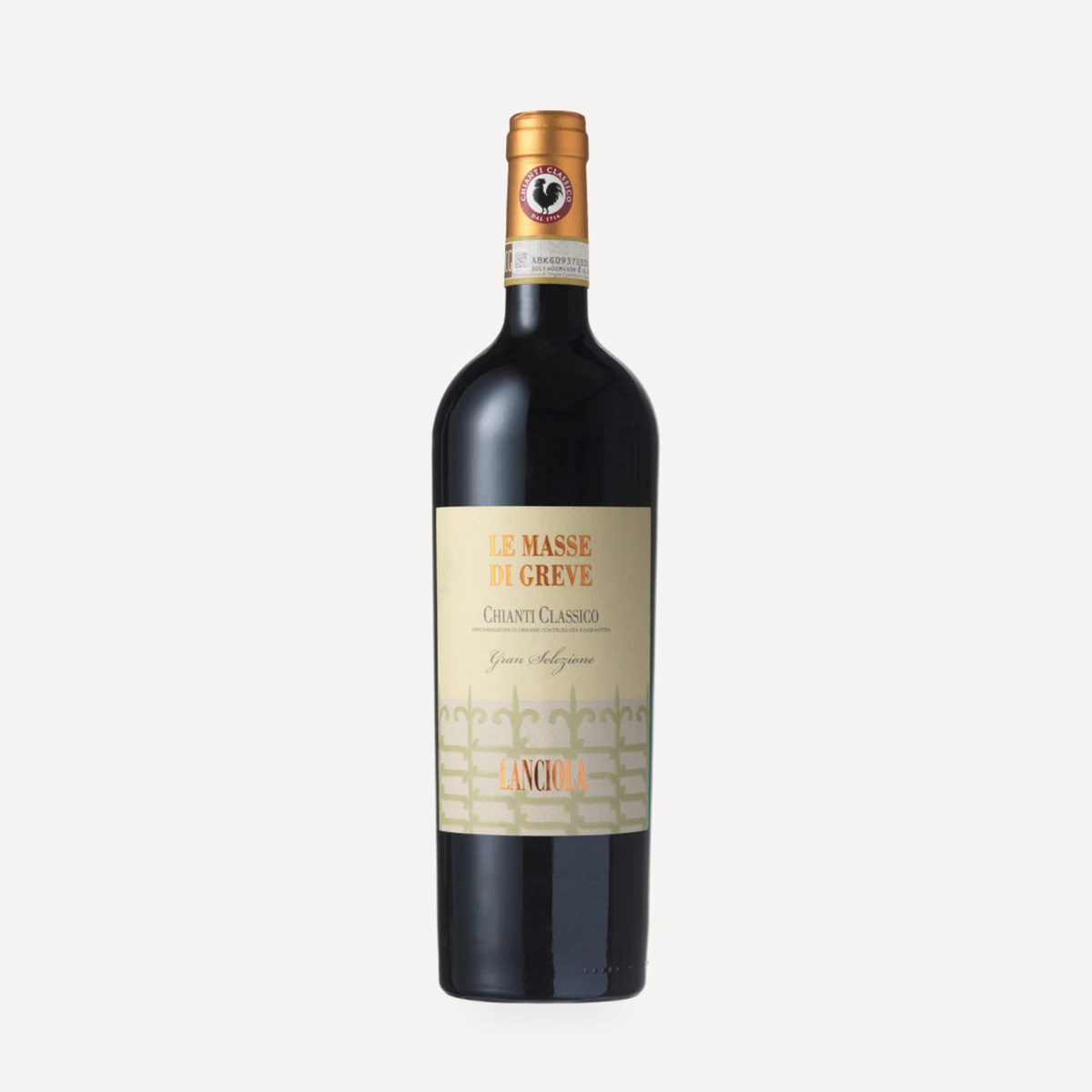 Chianti Classico “Le Masse di Greve” Gran Selezione wine — Lanciola winery — Dionysus