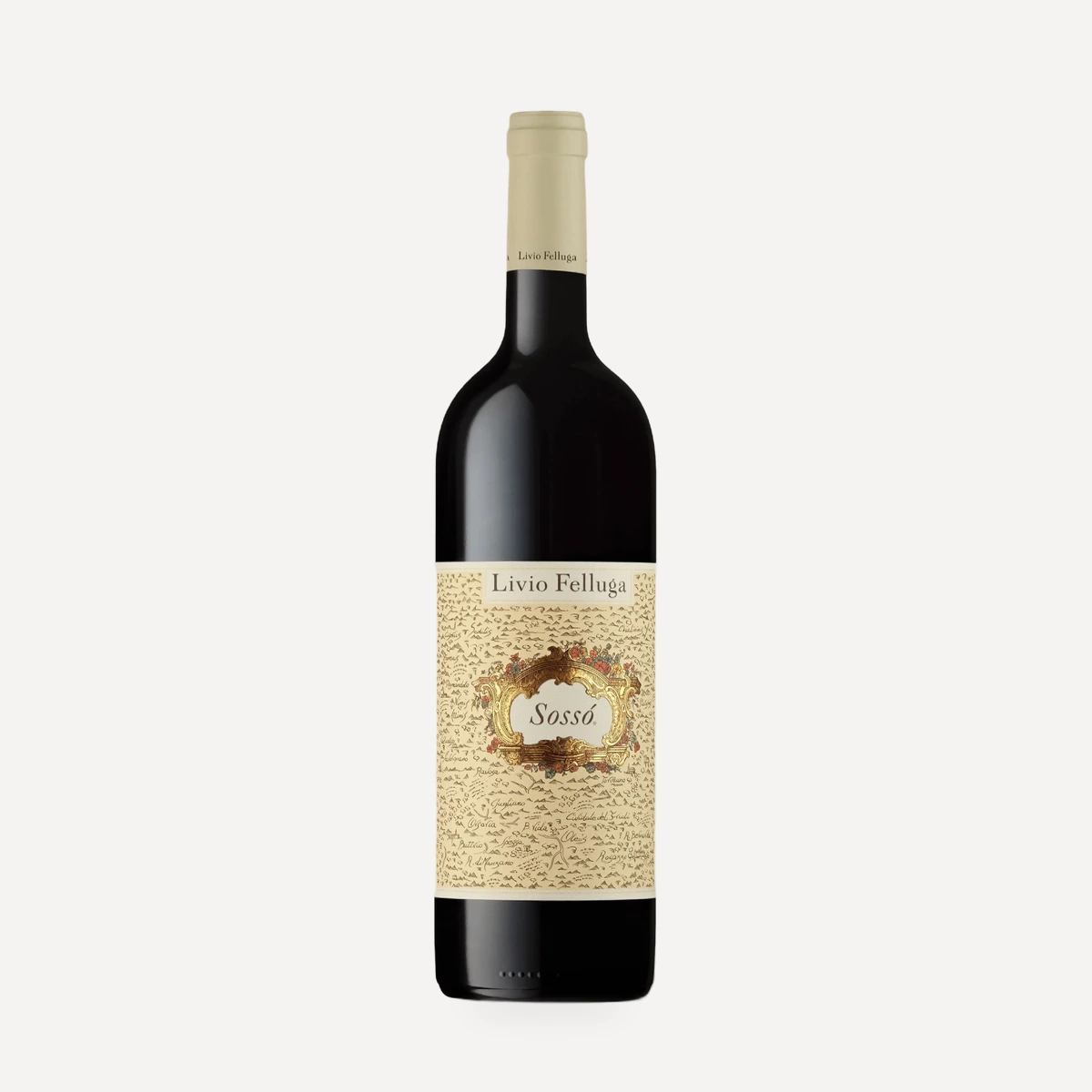 Sossó wine — Livio Felluga winery — Dionysus
