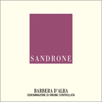 Barbera d'Alba wine — Sandrone winery — Dionysus