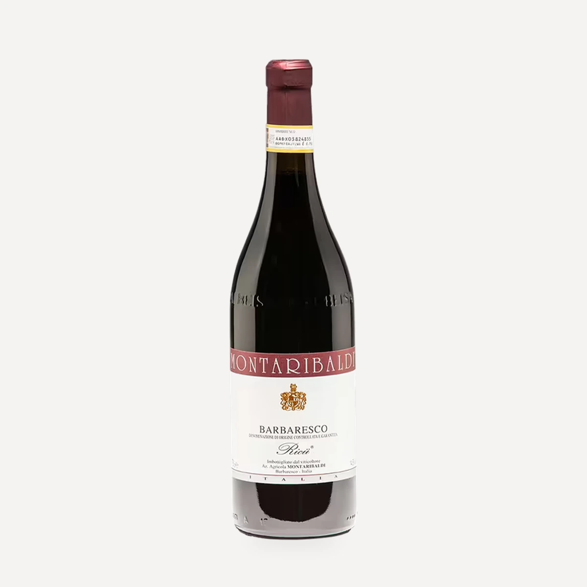 Barbaresco DOCG Ricü wine — Montaribaldi winery — Dionysus
