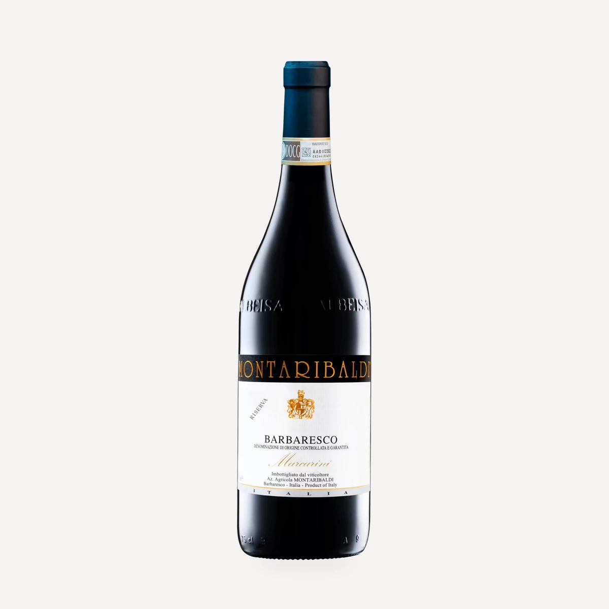 Barbaresco DOCG Riserva Marcarini wine — Montaribaldi winery — Dionysus