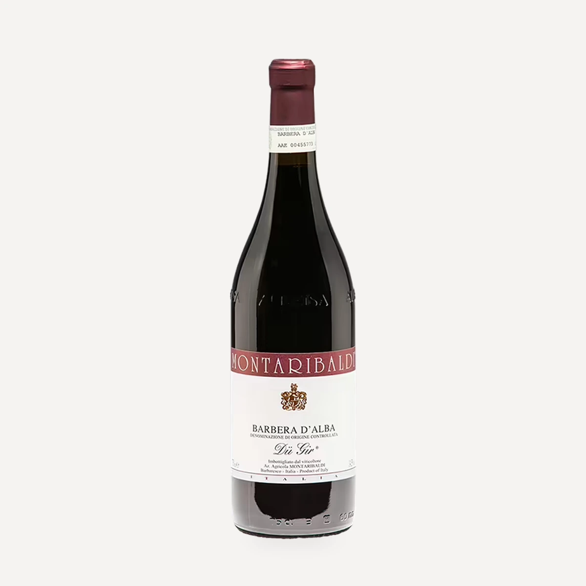 Barbera d’Alba DOC Dü Gir wine — Montaribaldi winery — Dionysus