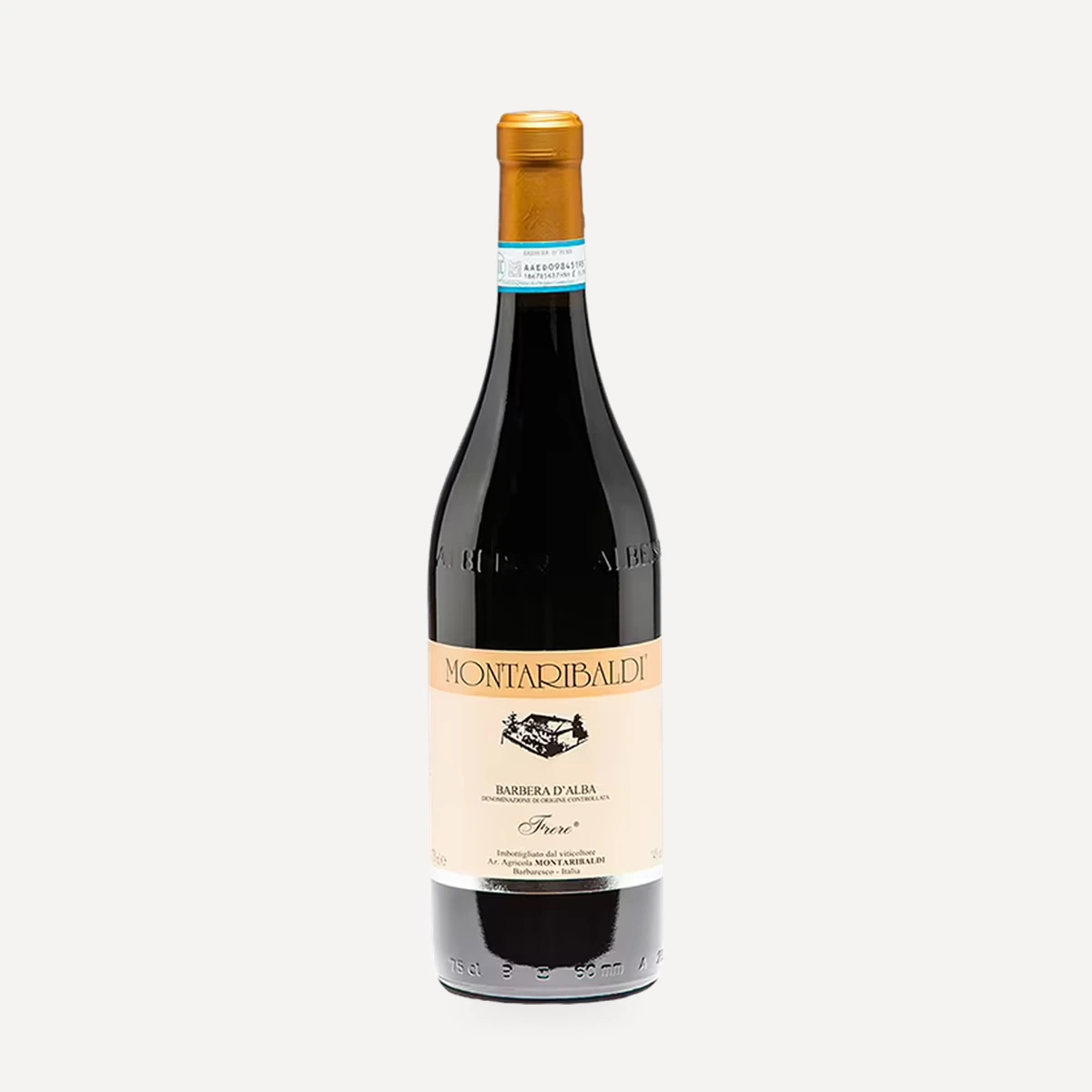 Barbera d’Alba Frere DOC wine — Montaribaldi winery — Dionysus