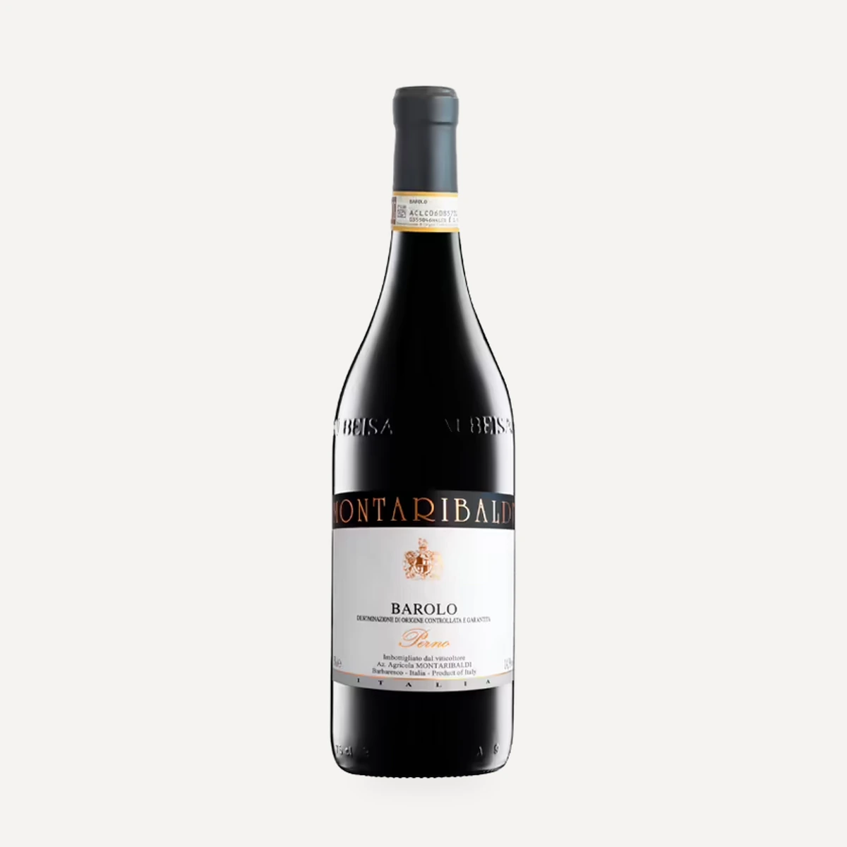 Barolo DOCG Perno wine — Montaribaldi winery — Dionysus