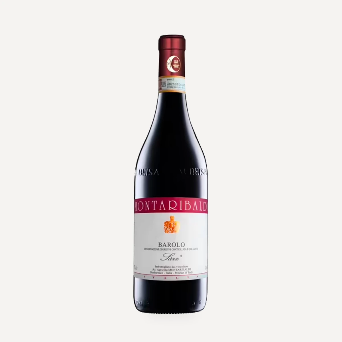 Barolo Sàrz DOCG wine — Montaribaldi winery — Dionysus