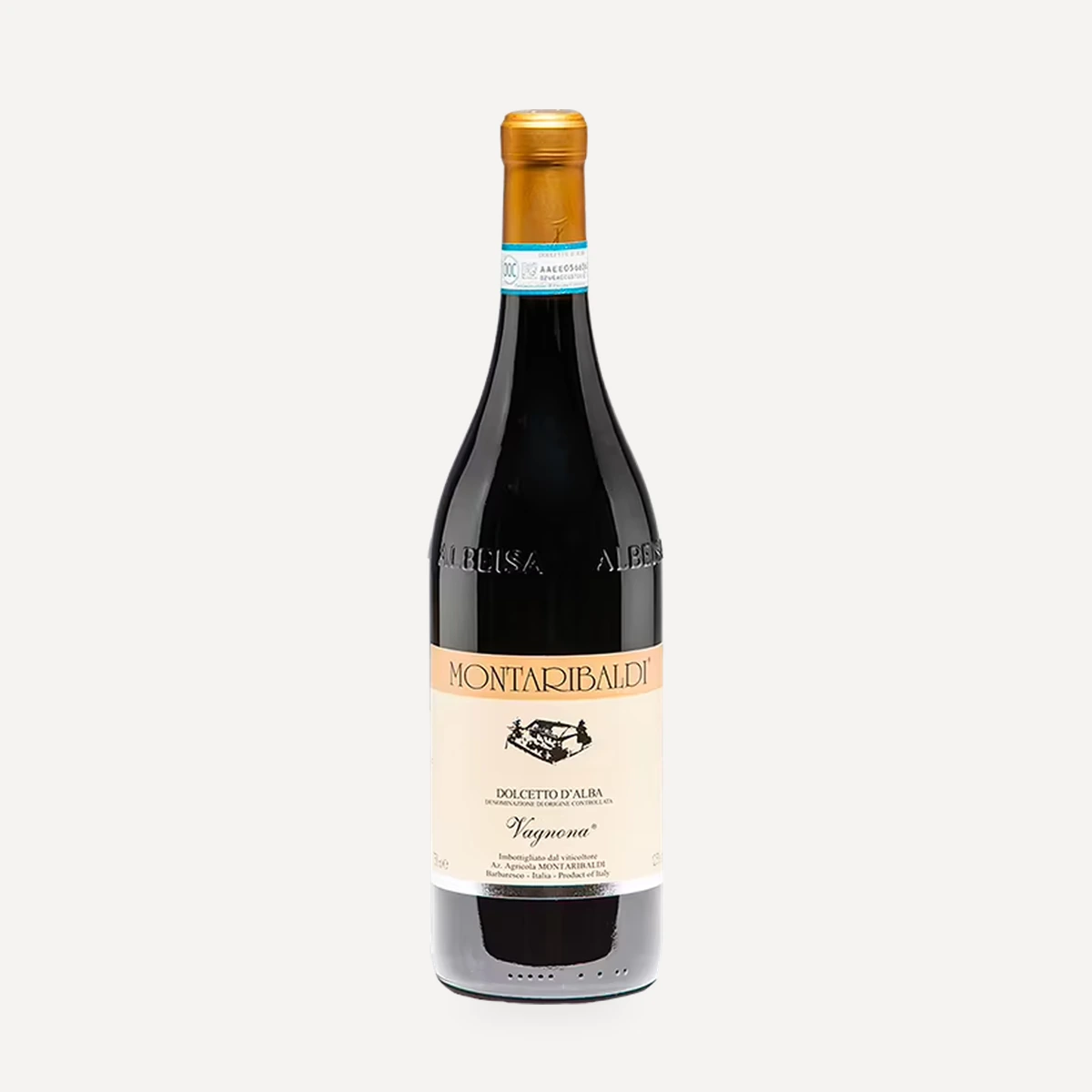 Dolcetto d’Alba DOC Vagnona wine — Montaribaldi winery — Dionysus