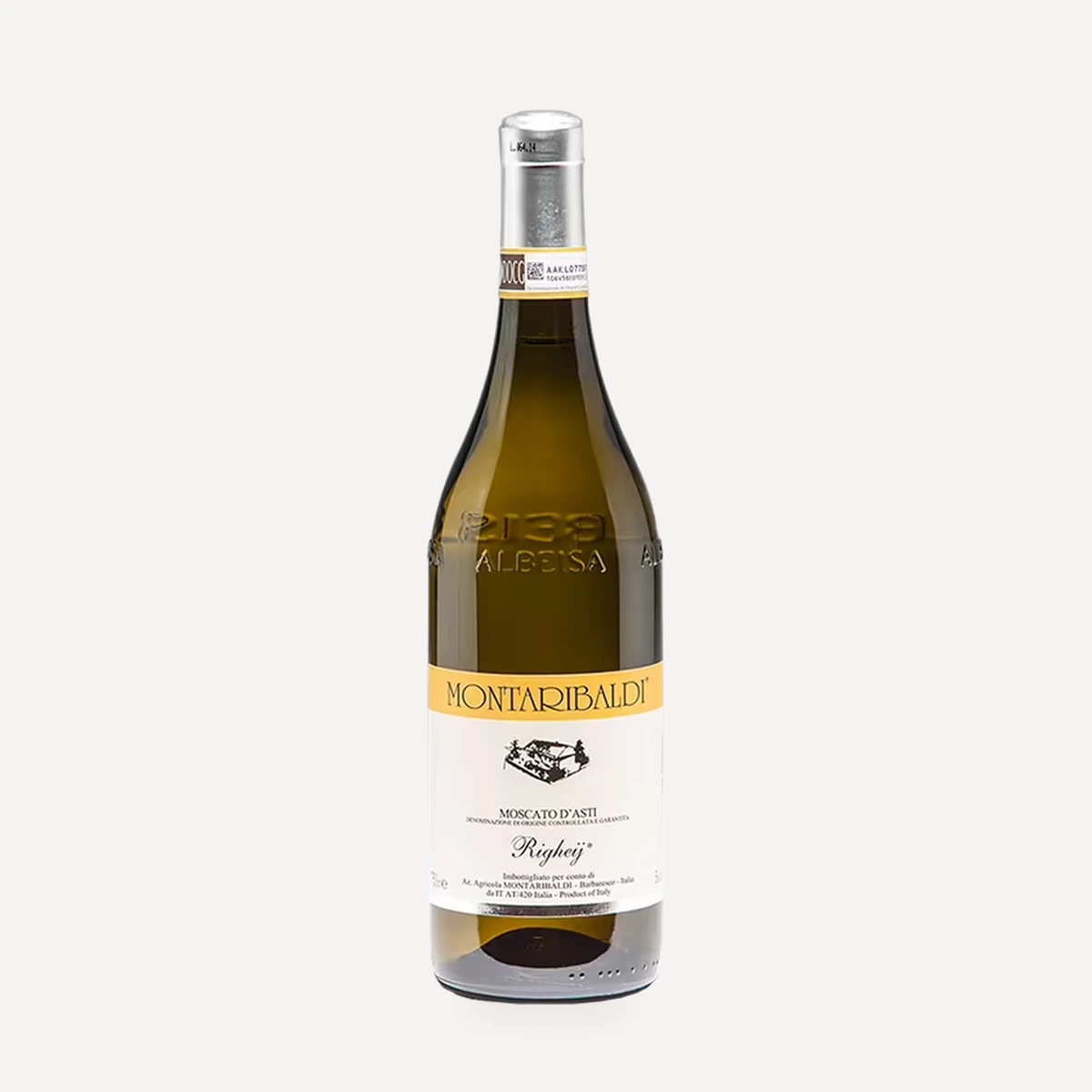 Moscato d’Asti DOCG Righeÿ wine — Montaribaldi winery — Dionysus