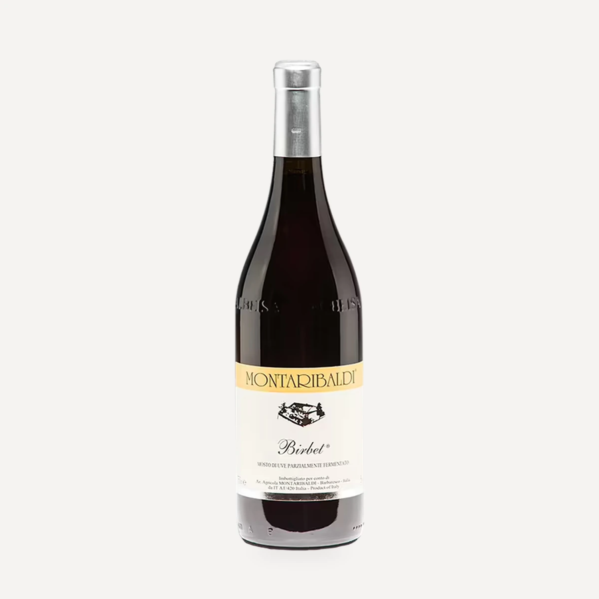 Rosso dolce Birbet wine — Montaribaldi winery — Dionysus