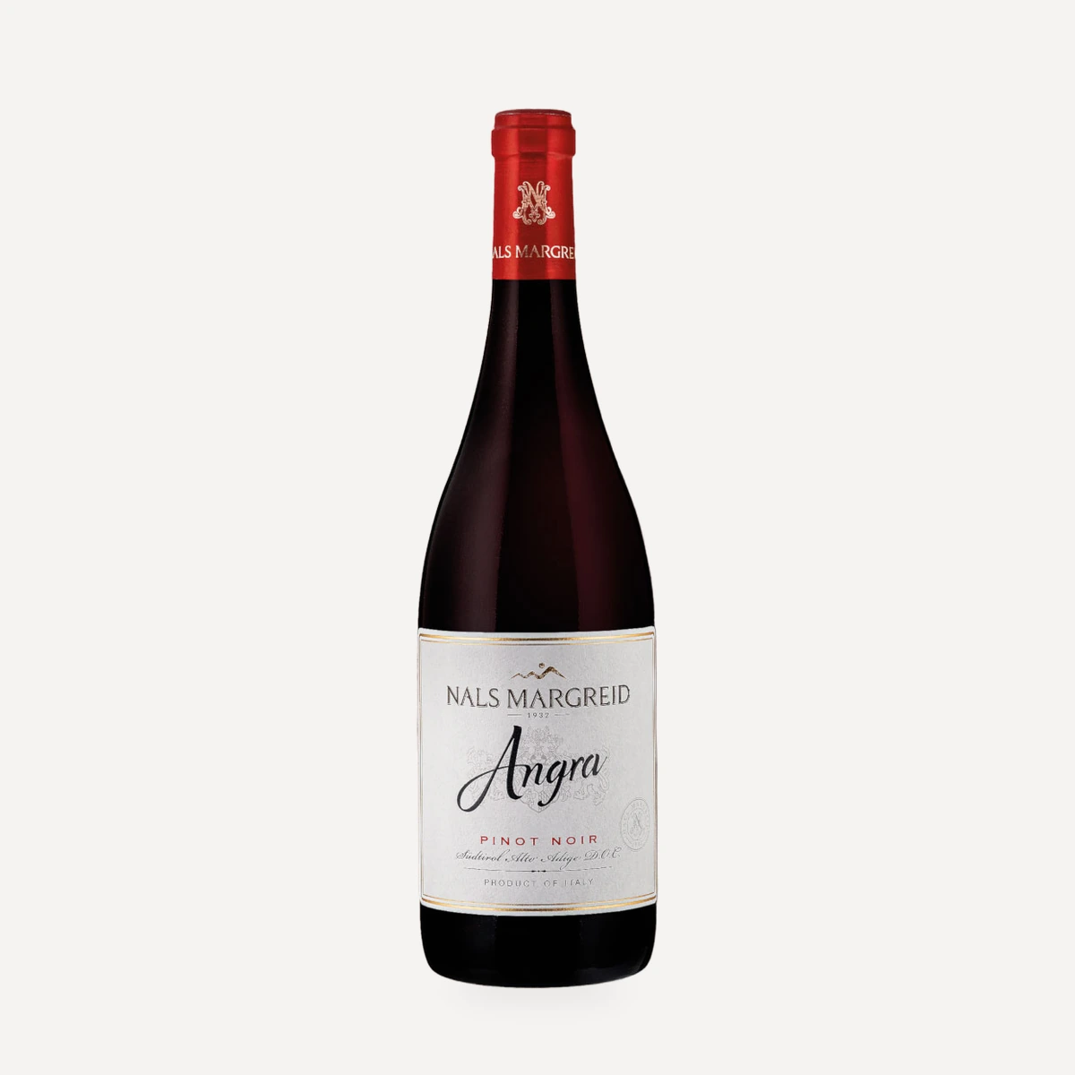 Angra Pinot Noir wine — Nals Margreid winery — Dionysus
