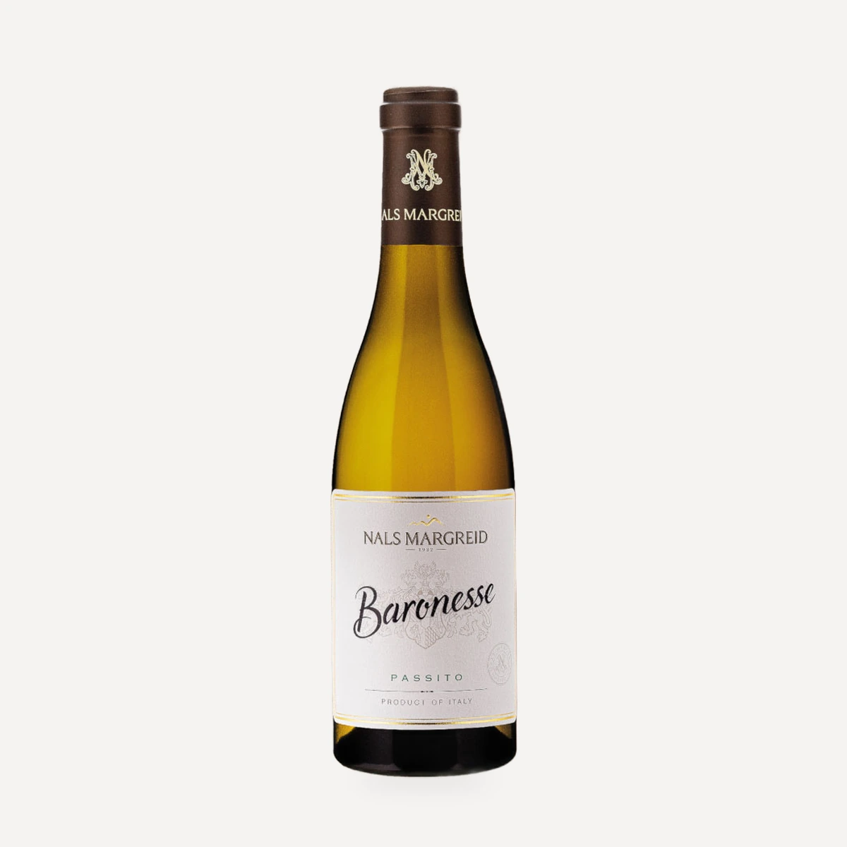 Baronesse Moscato Giallo Passito wine — Nals Margreid winery — Dionysus