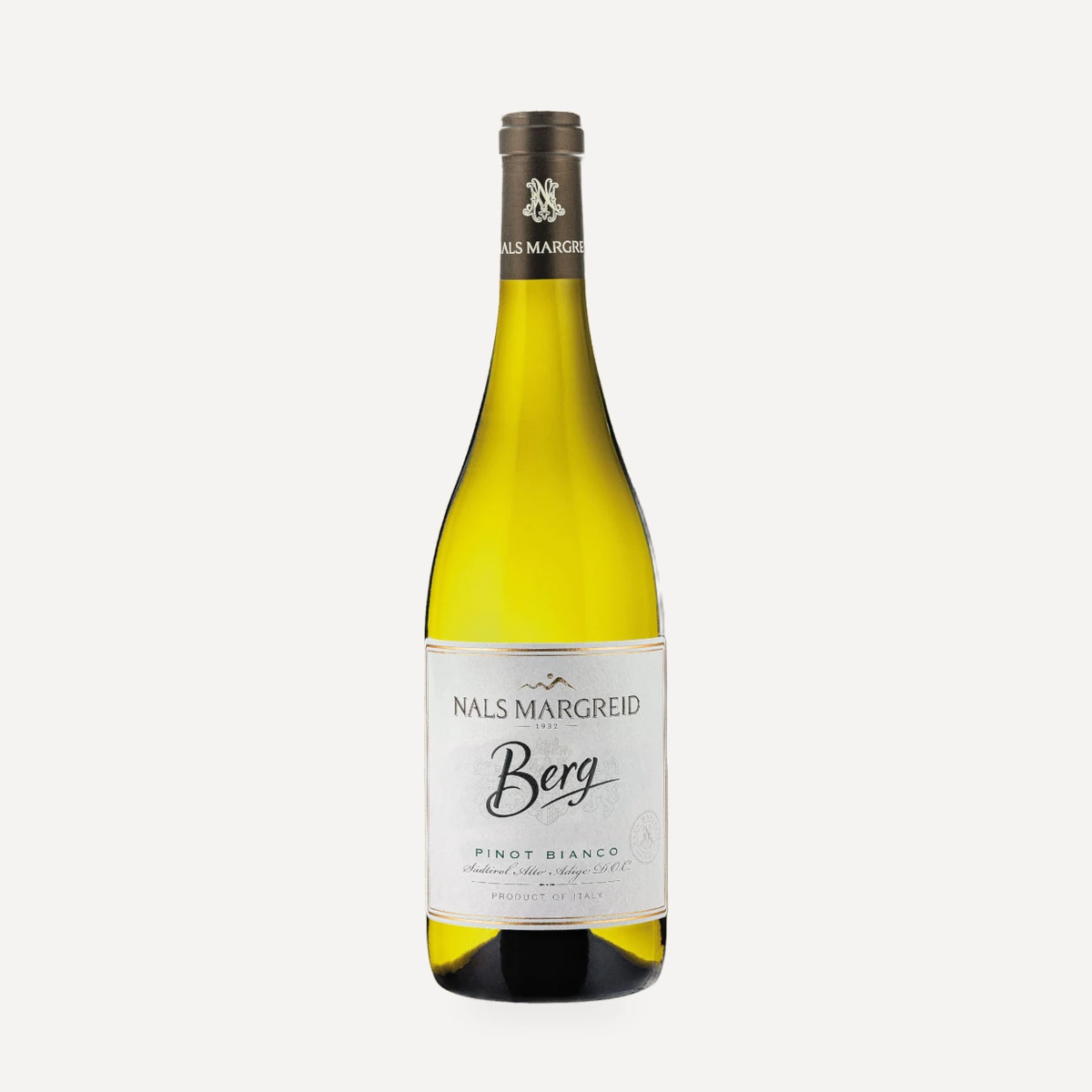 Berg Pinot Bianco wine — Nals Margreid winery — Dionysus
