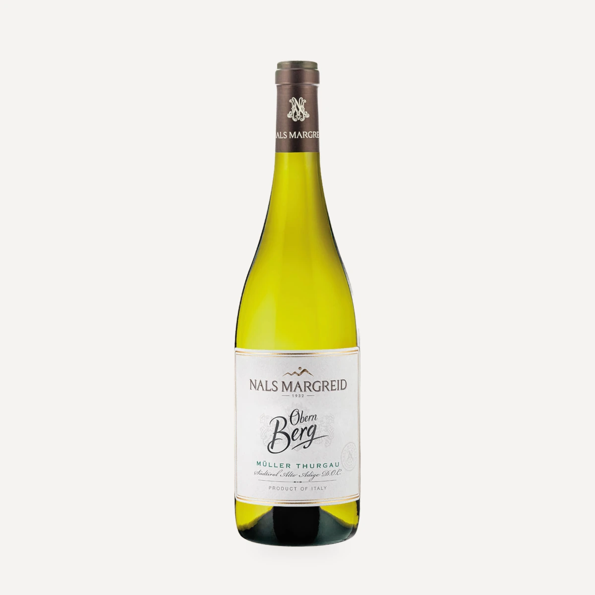 Obern Berg Müller Thurgau wine — Nals Margreid winery — Dionysus