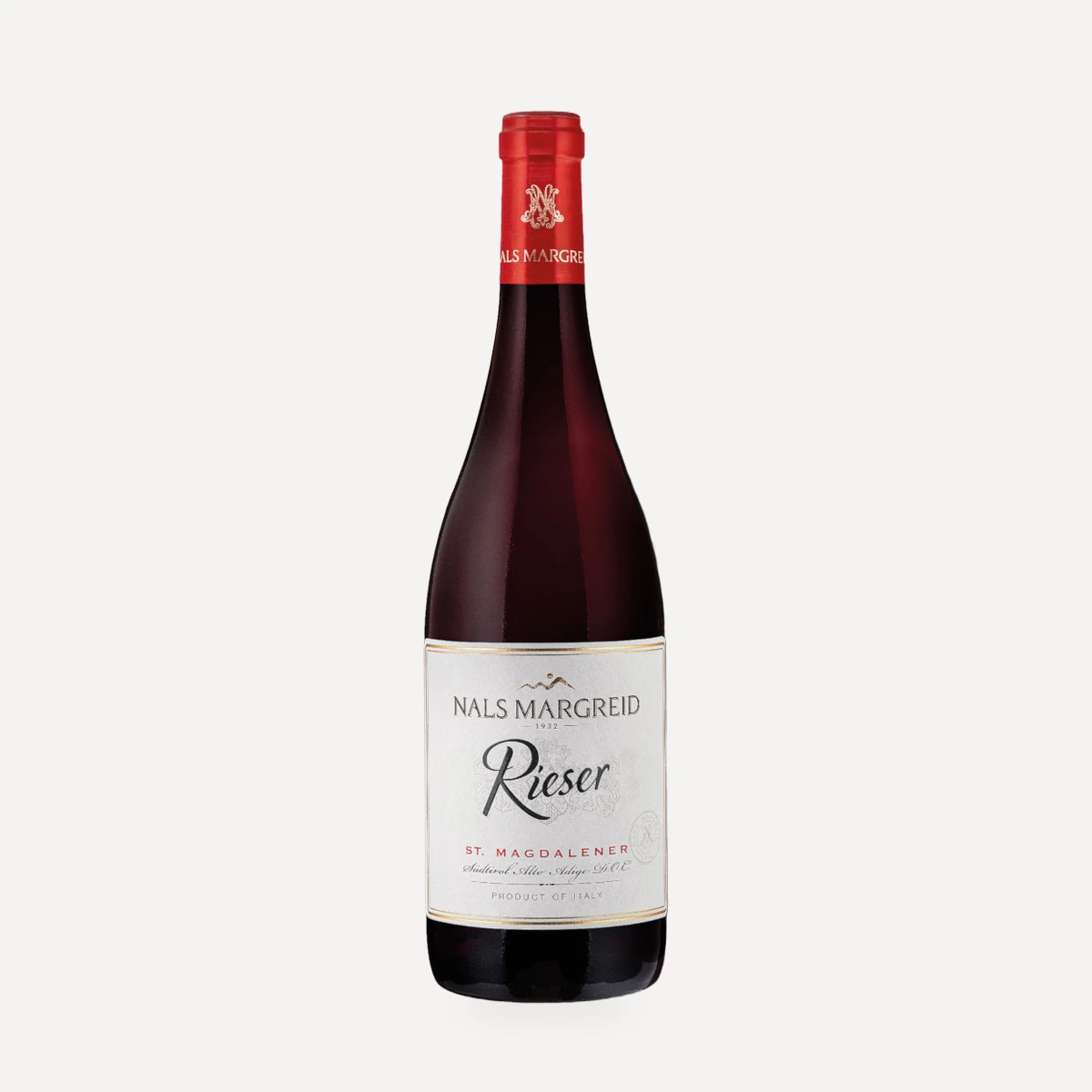 Rieser Santa Maddalena wine — Nals Margreid winery — Dionysus