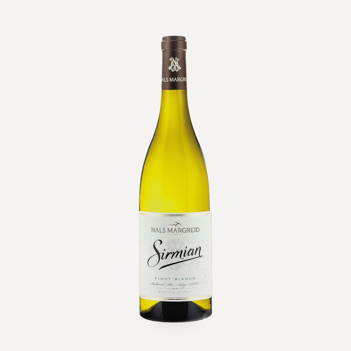 Sirmian Pinot Bianco wine — Nals Margreid winery — Dionysus