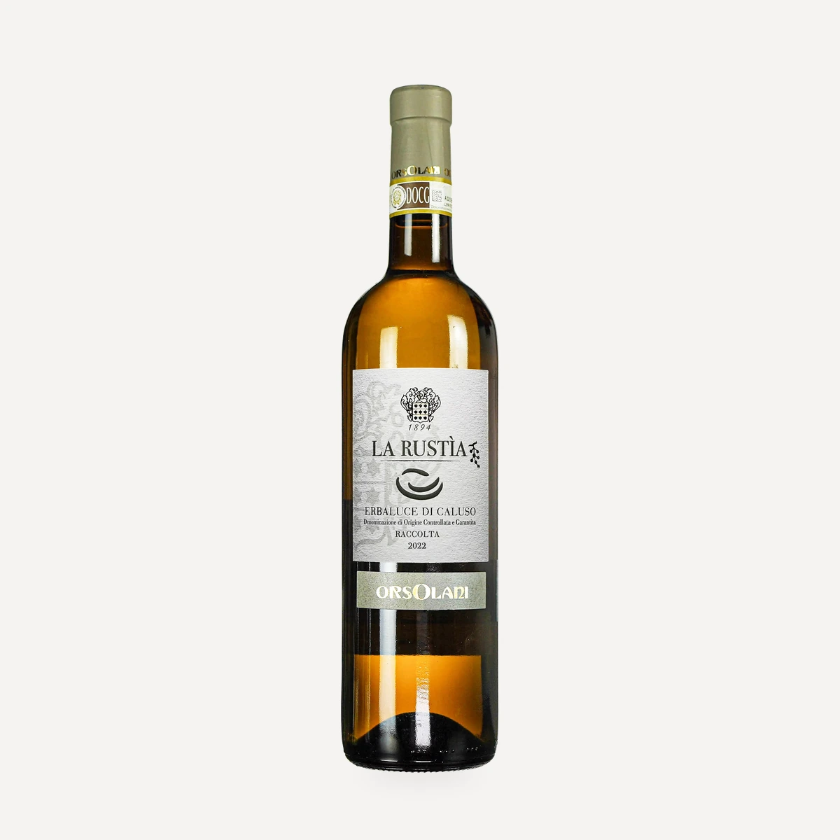 La Rustìa Erbaluce di Caluso Docg wine — Orsolani winery — Dionysus