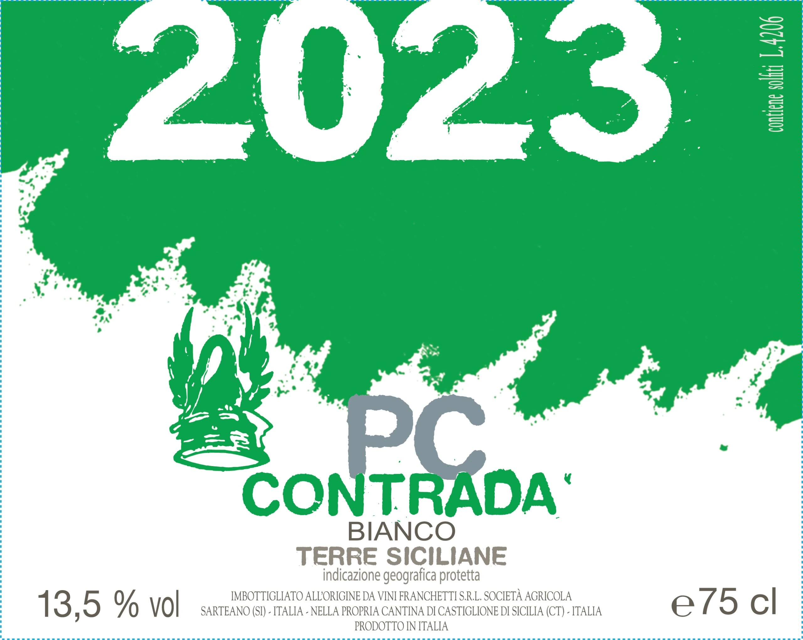 Contrada PC wine — Passopisciaro winery — Dionysus