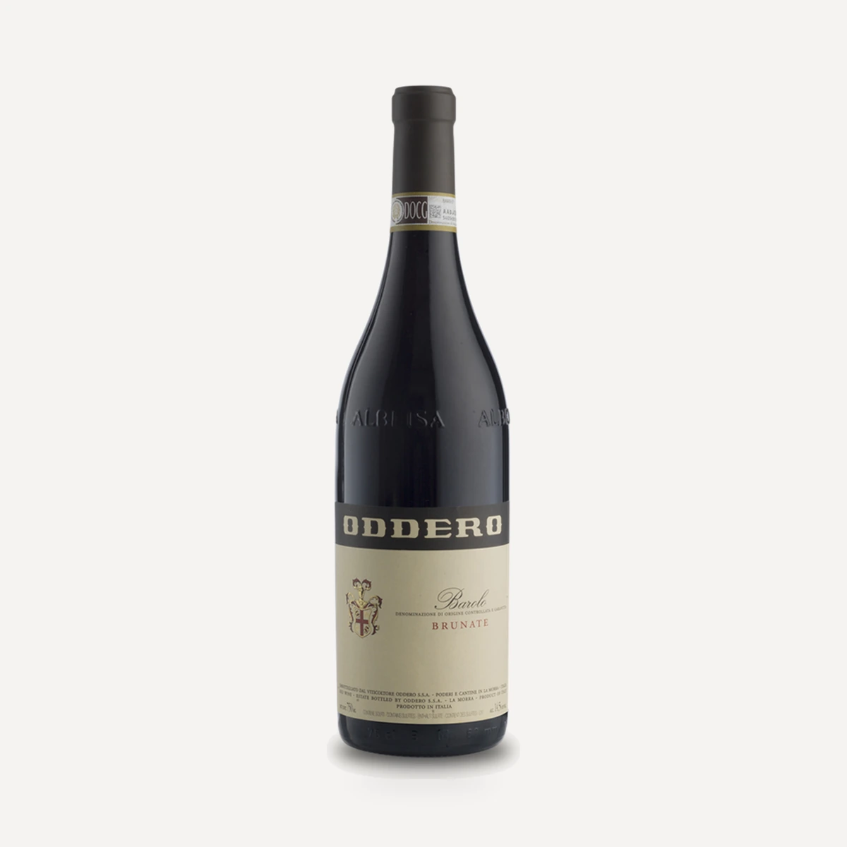 Barolo Brunate DOCG wine — Oddero winery — Dionysus