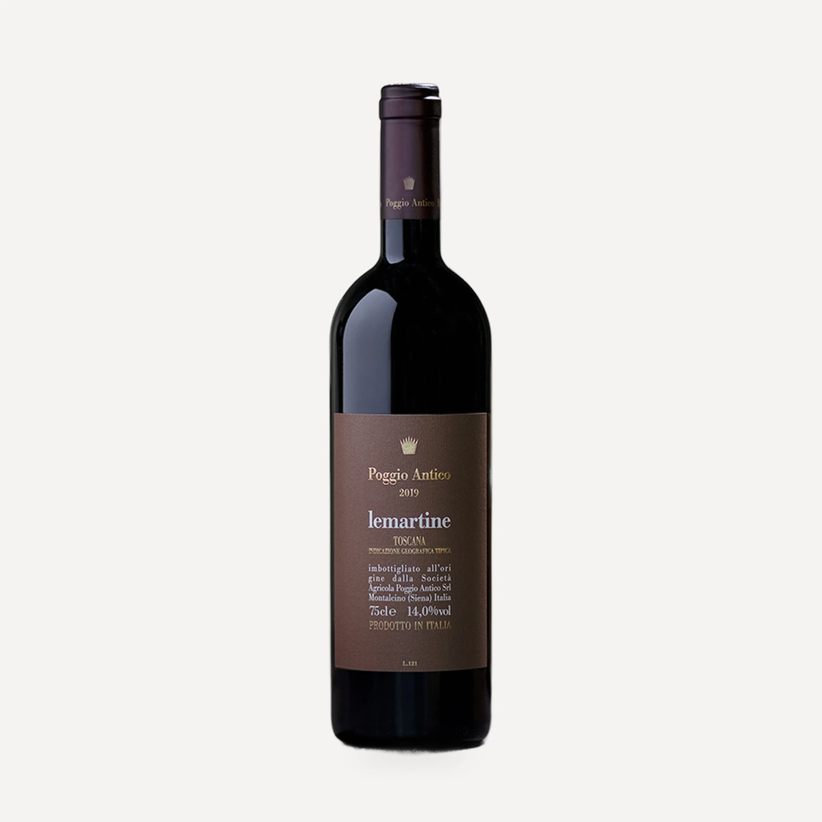Lemartine I.G.T. wine — Poggio Antico winery — Dionysus