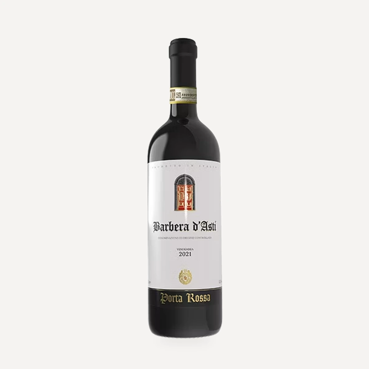 Porta Rossa Barbera d'Asti DOC wine — Porta Rossa winery — Dionysus