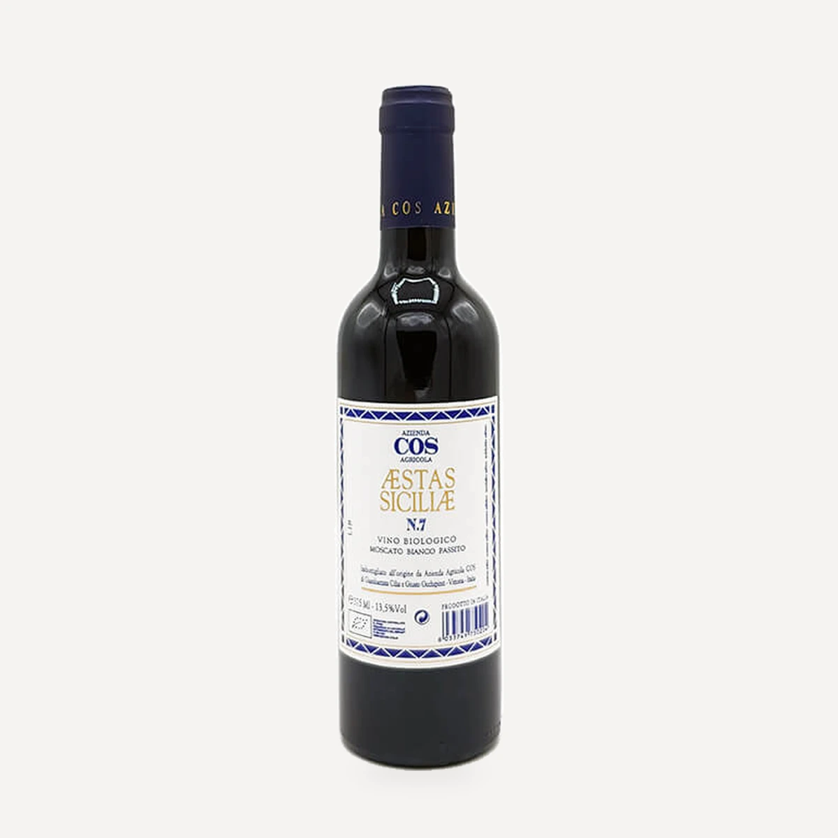Aestas Siciliae wine — Agricola Cos winery — Dionysus