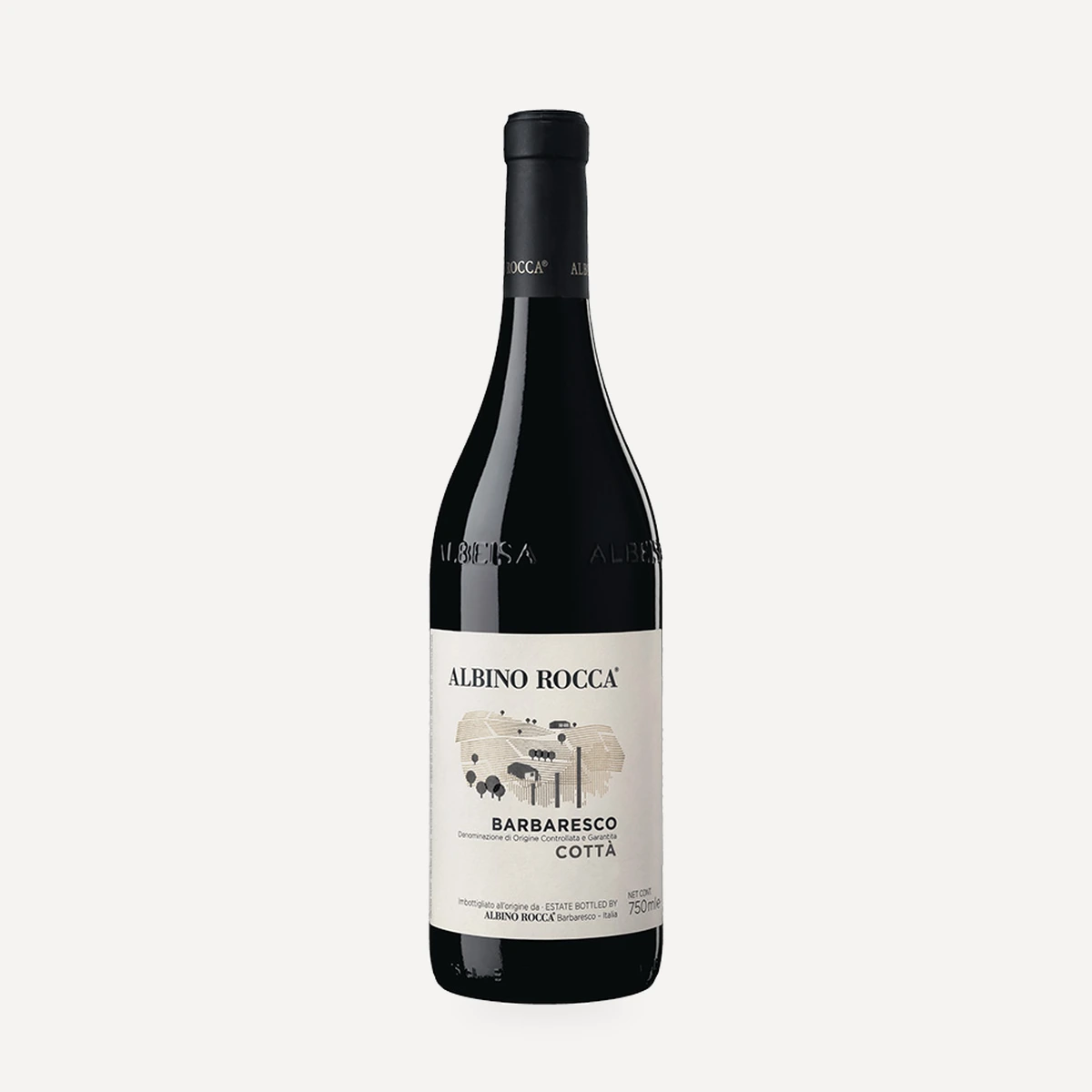 Barbaresco Cottà DOCG wine — Albino Rocca winery — Dionysus