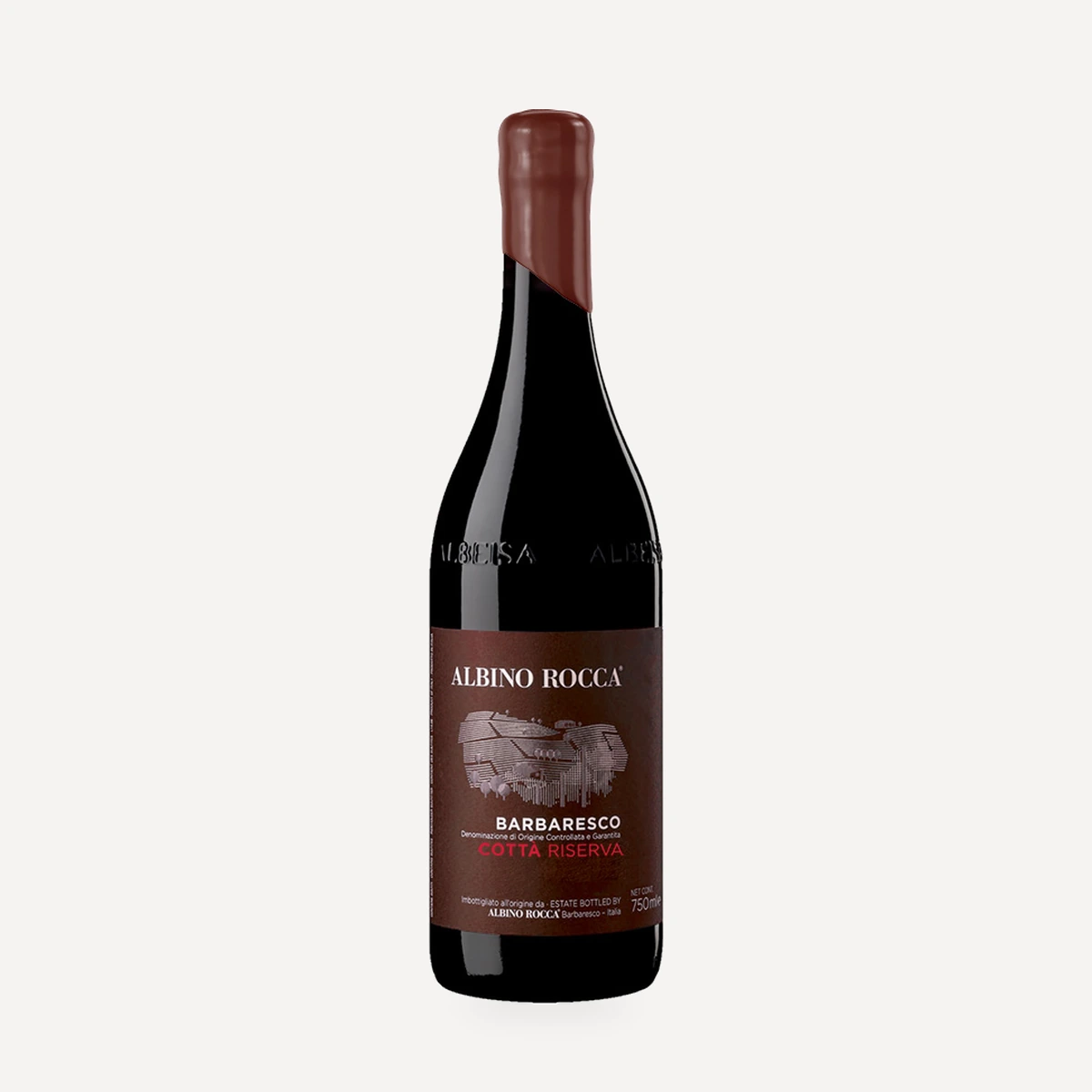 Barbaresco Cottà Riserva DOCG wine — Albino Rocca winery — Dionysus
