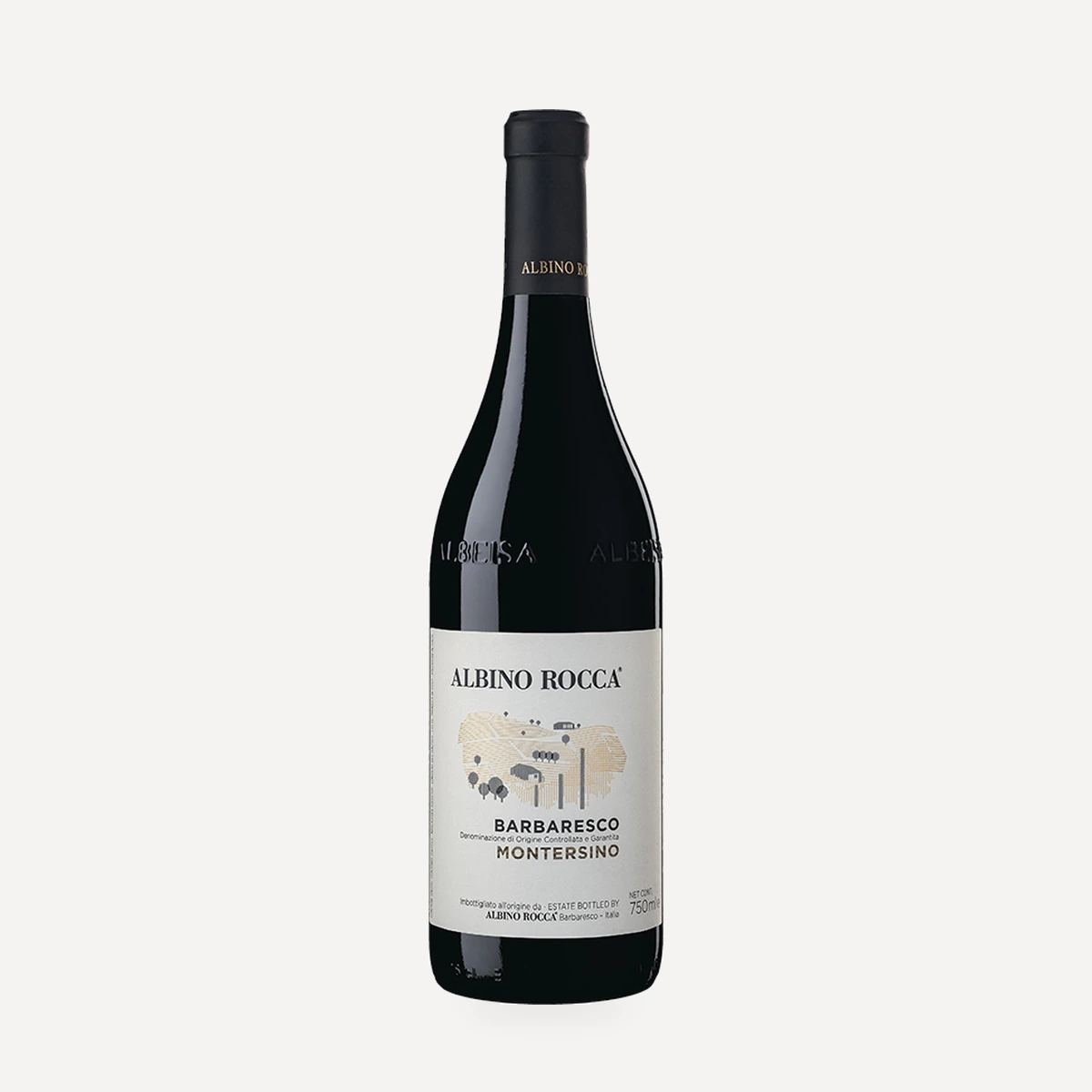 Barbaresco Montersino DOCG wine — Albino Rocca winery — Dionysus