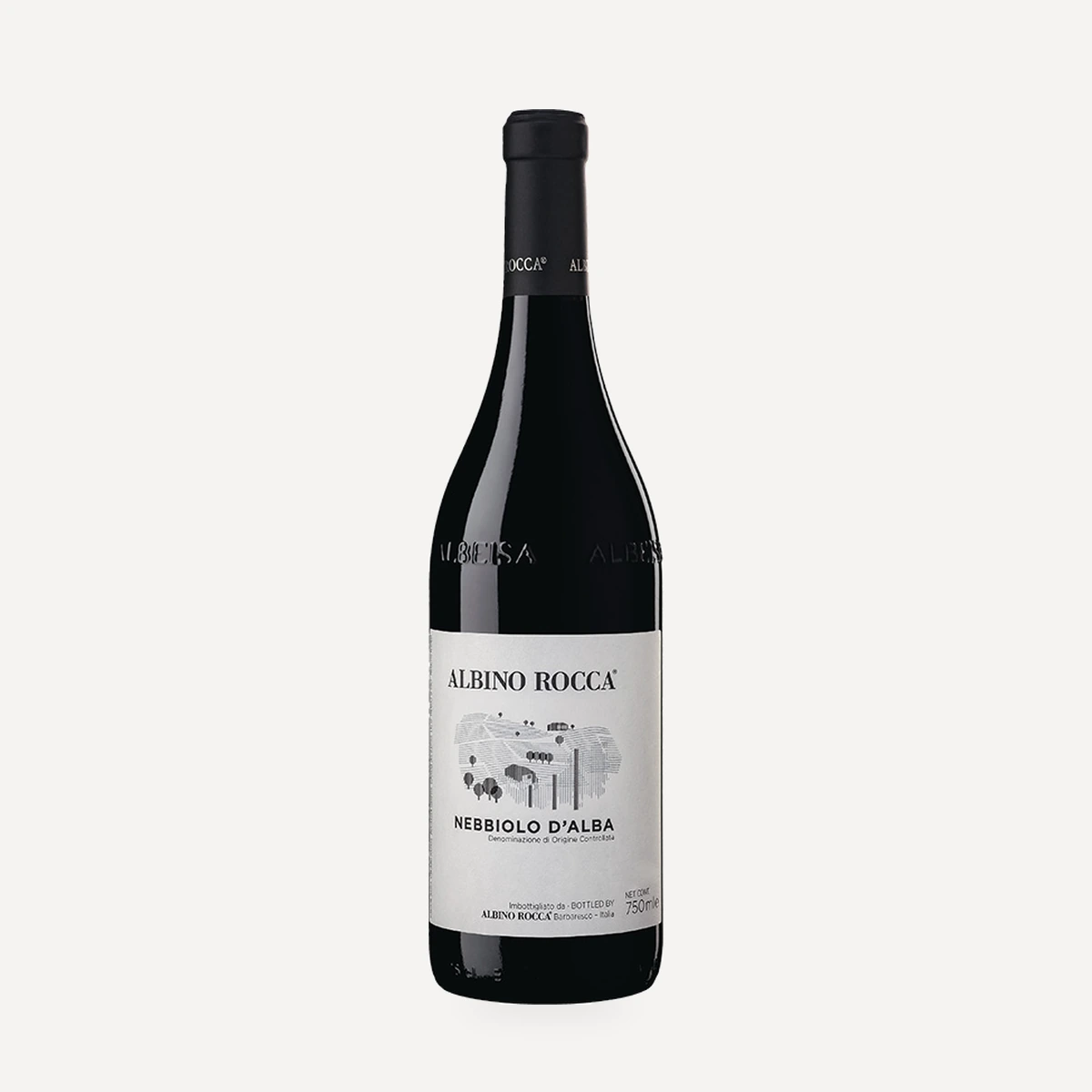 Nebbiolo d’Alba DOC wine — Albino Rocca winery — Dionysus