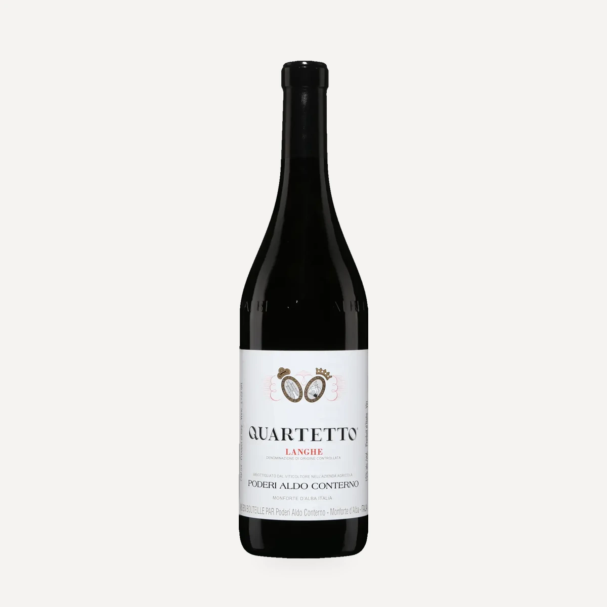Quartetto wine — Aldo Conterno winery — Dionysus