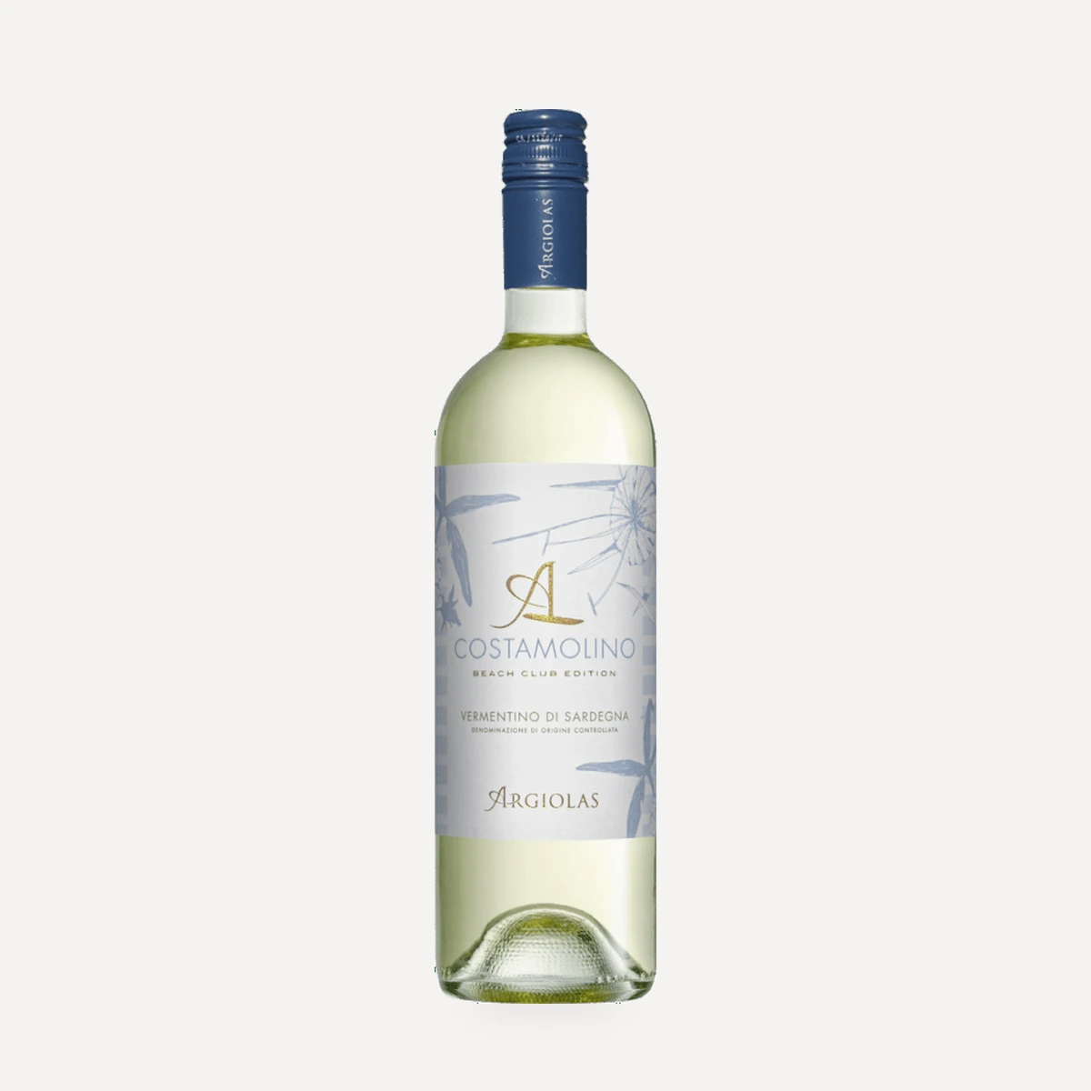 Costamolino Beach club wine — Argiolas winery — Dionysus