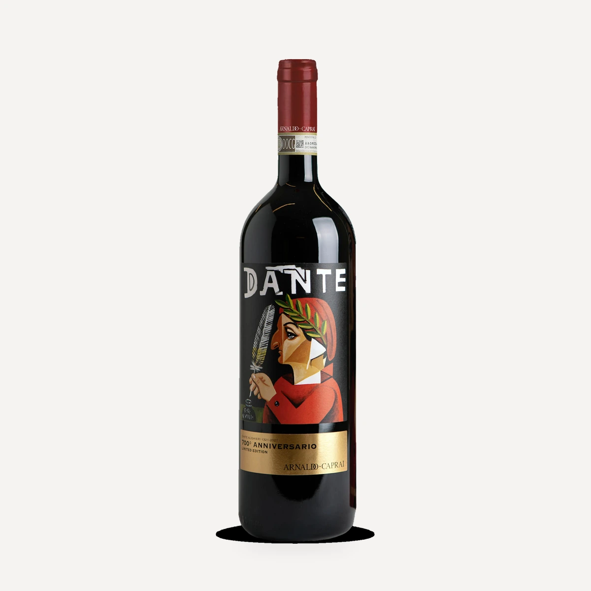 Dante wine — Arnaldo Caprai winery — Dionysus