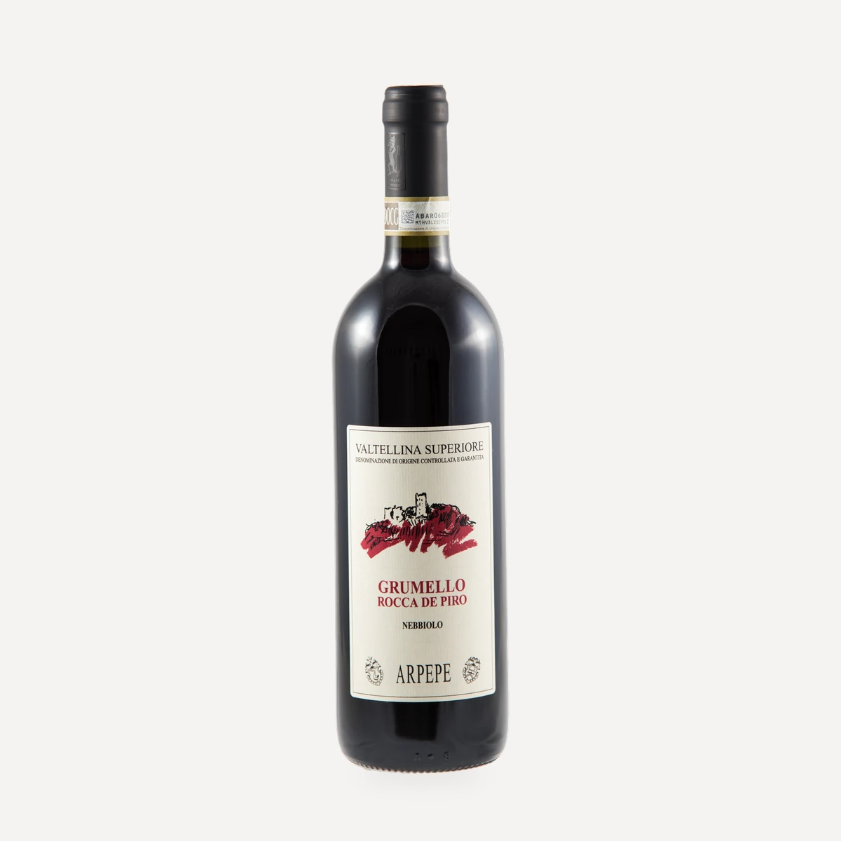 Grumello Rocca De Piro wine — Arpepe winery — Dionysus