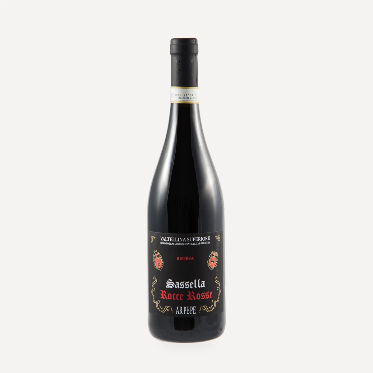 Sassella Rocce Rosse wine — Arpepe winery — Dionysus