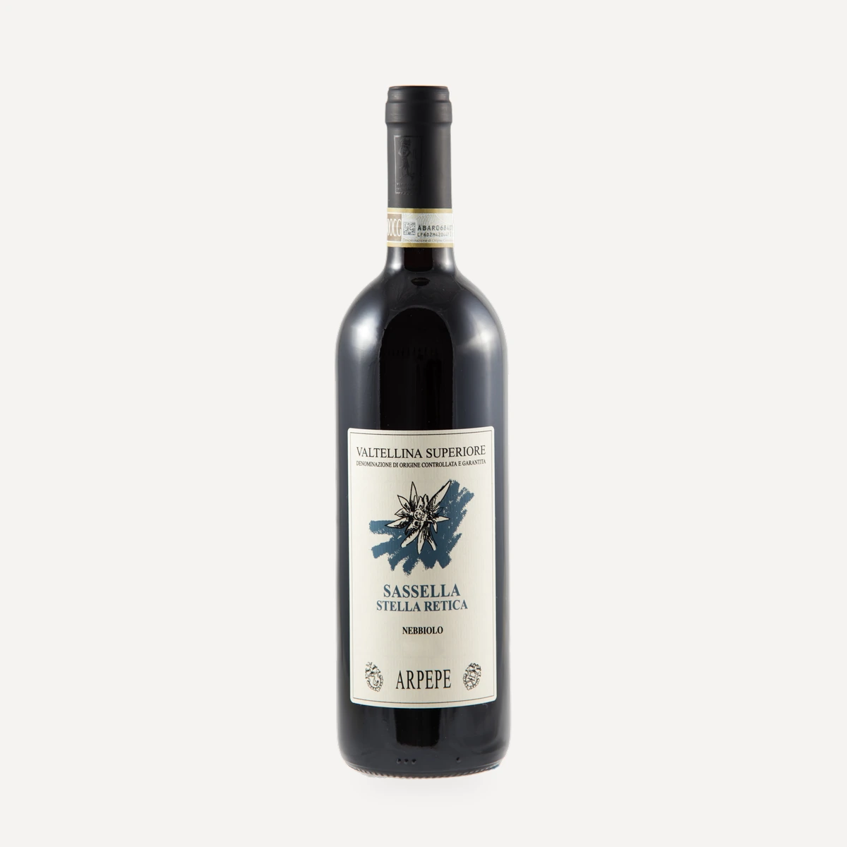 Sassella Stella Retica wine — Arpepe winery — Dionysus
