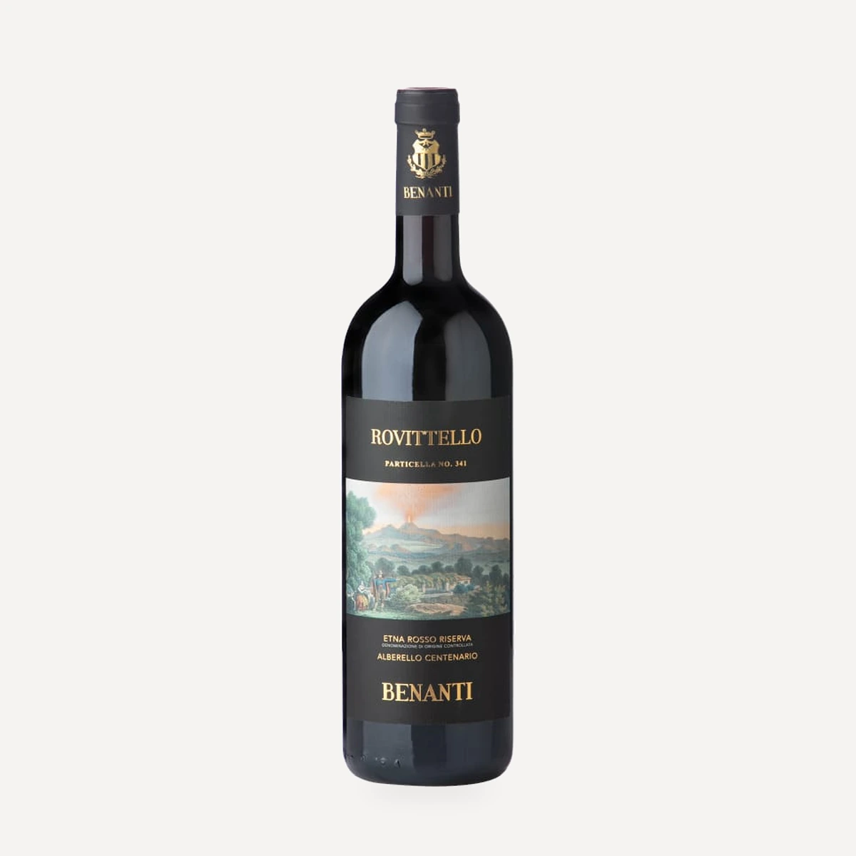 Rovittello Particella No. 341 Etna Rosso Riserva wine — Benanti winery — Dionysus