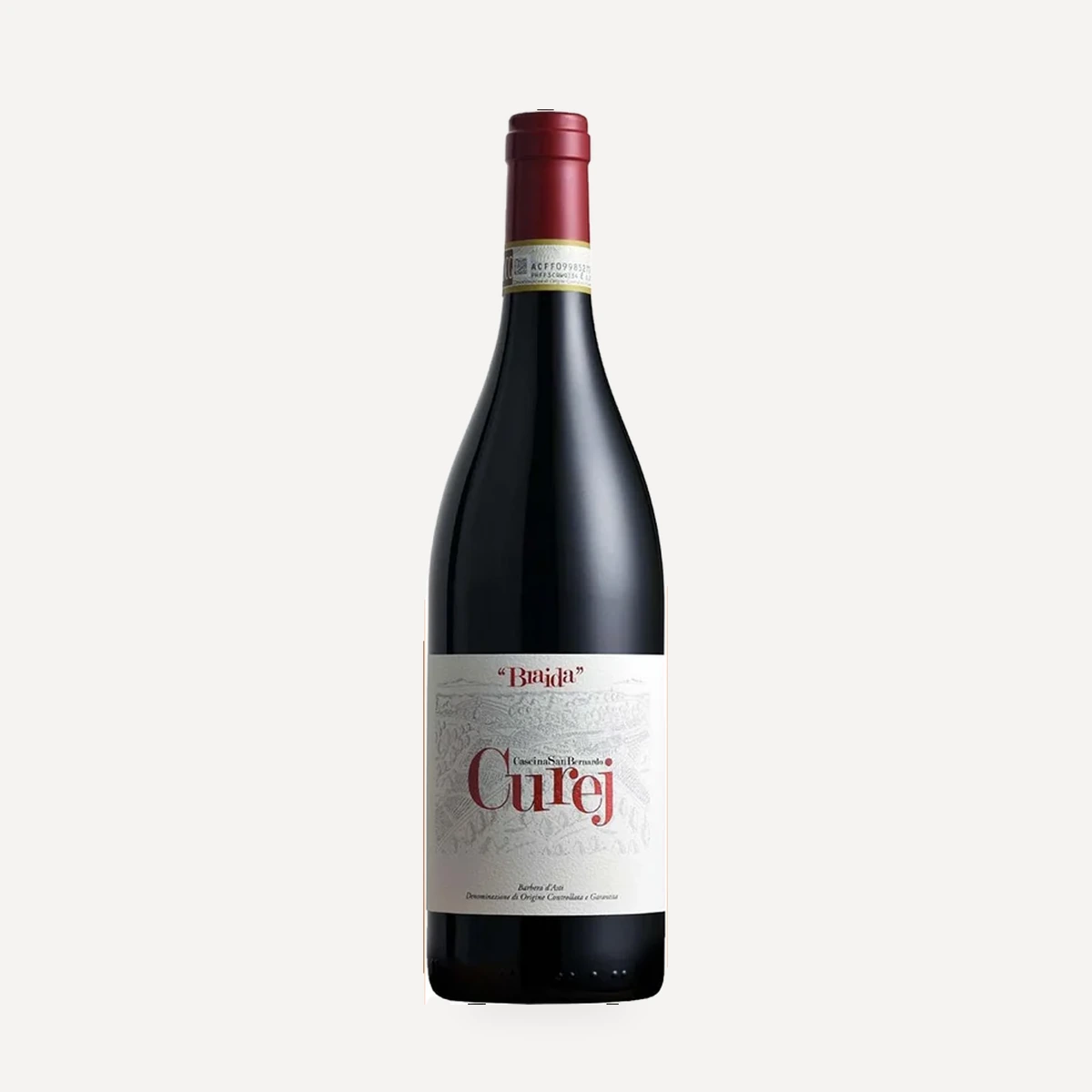 Curej Barbera d’Asti DOCG wine — Braida winery — Dionysus