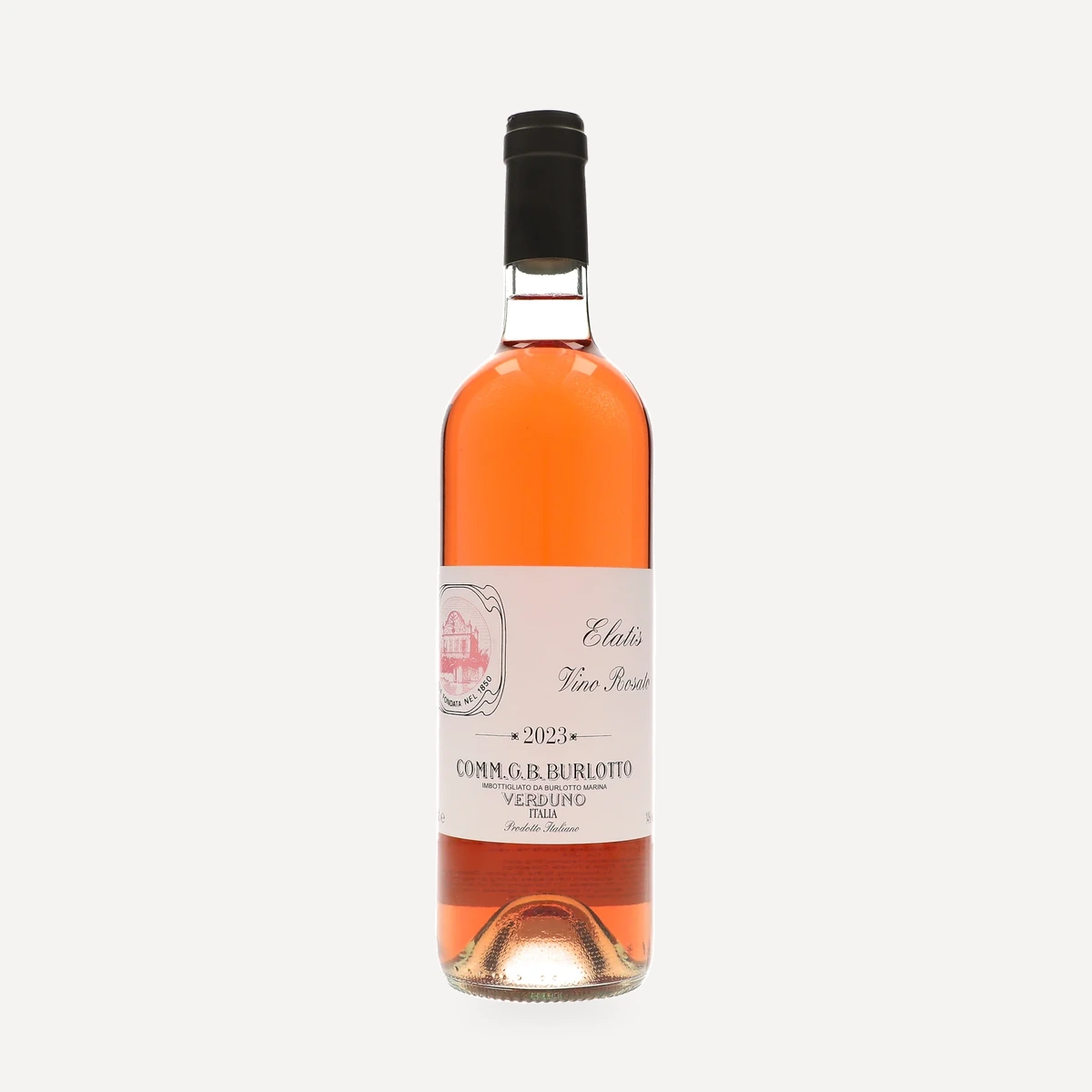 Elatis Vino Rosato wine — Burlotto winery — Dionysus